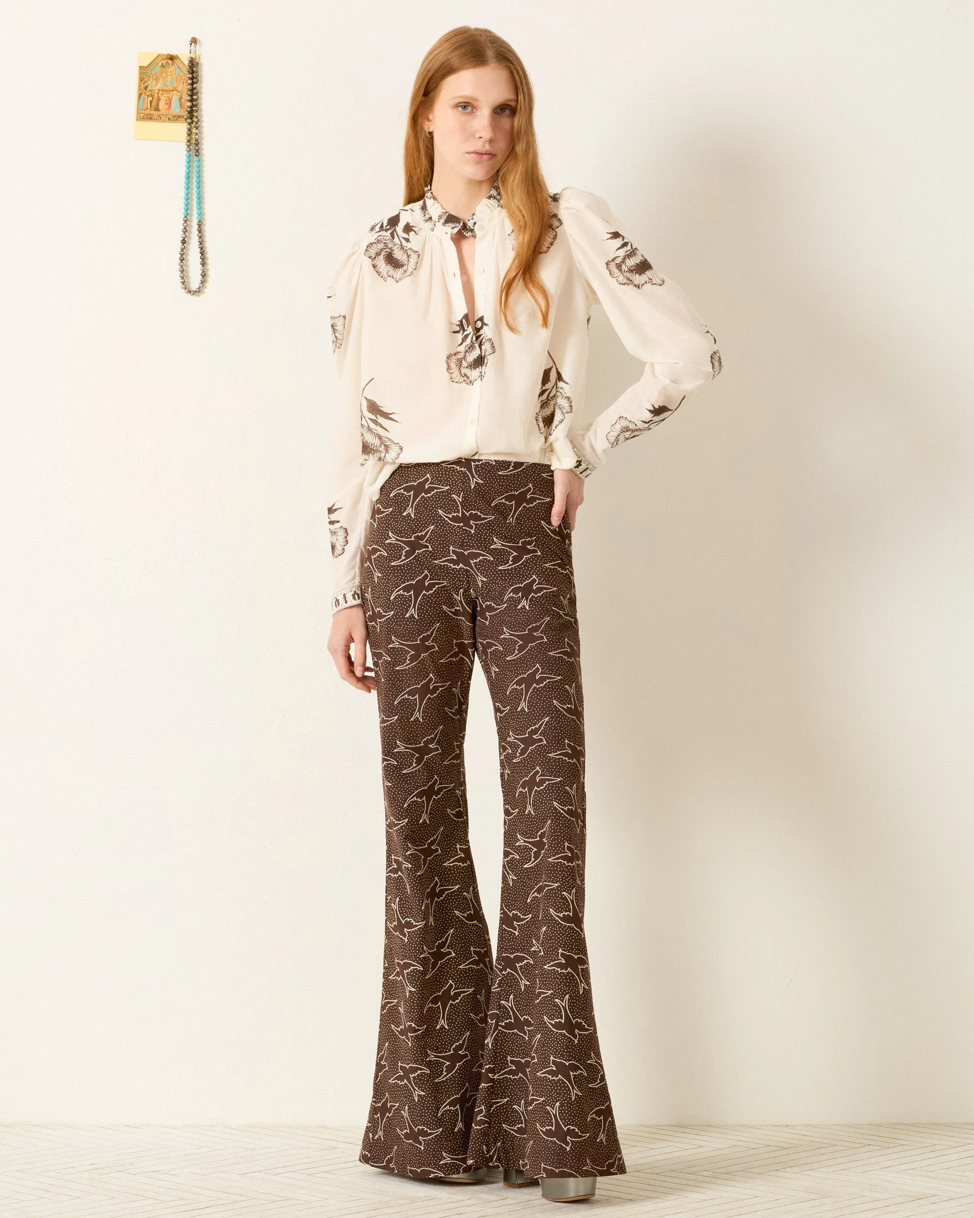 Artemis Obsidian Poppy Shirt sold by Alix of Bohemia product image thumbnail 2