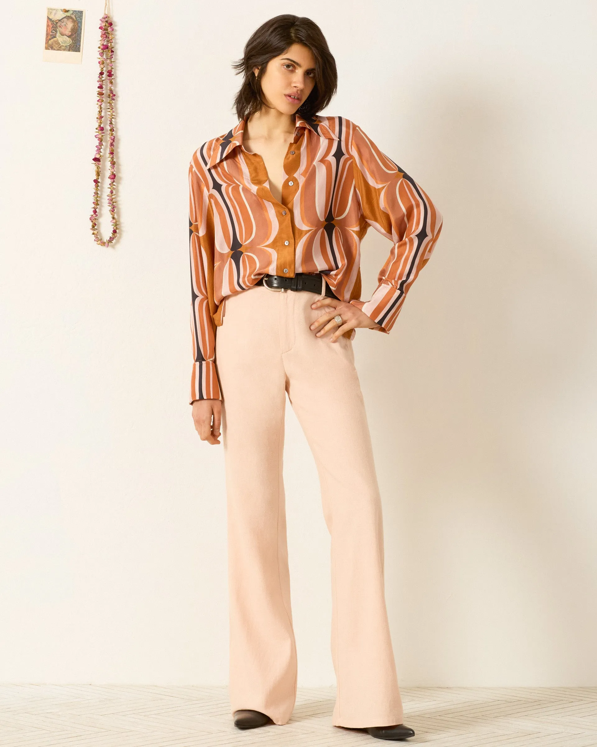 Dana Mesa Verde Silk Shirt sold by Alix of Bohemia product image thumbnail 3