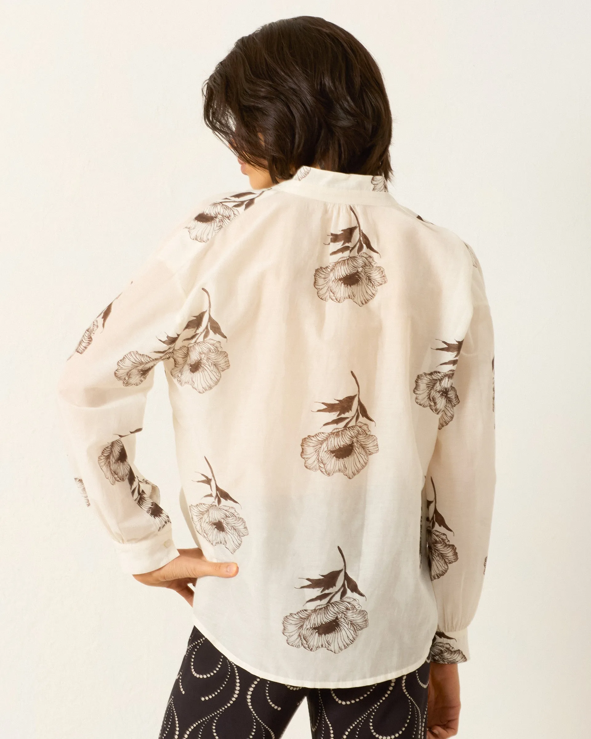 Kiki Obsidian Poppy Shirt sold by Alix of Bohemia product image thumbnail 2