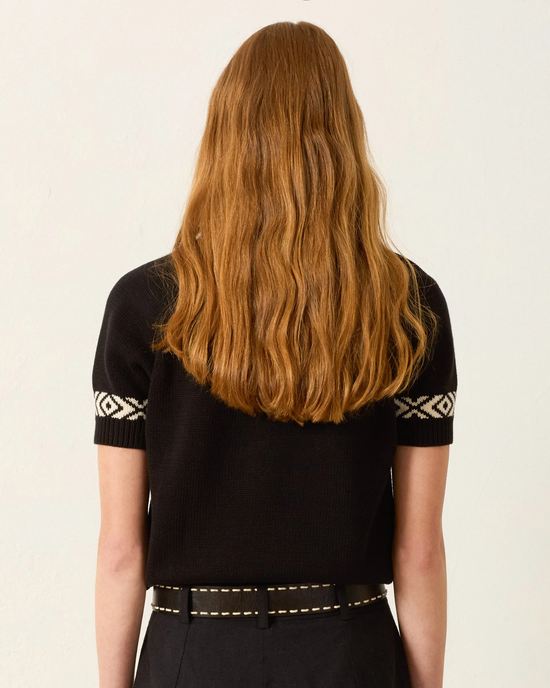 Lessi Black Marble Top sold by Alix of Bohemia product image thumbnail 2