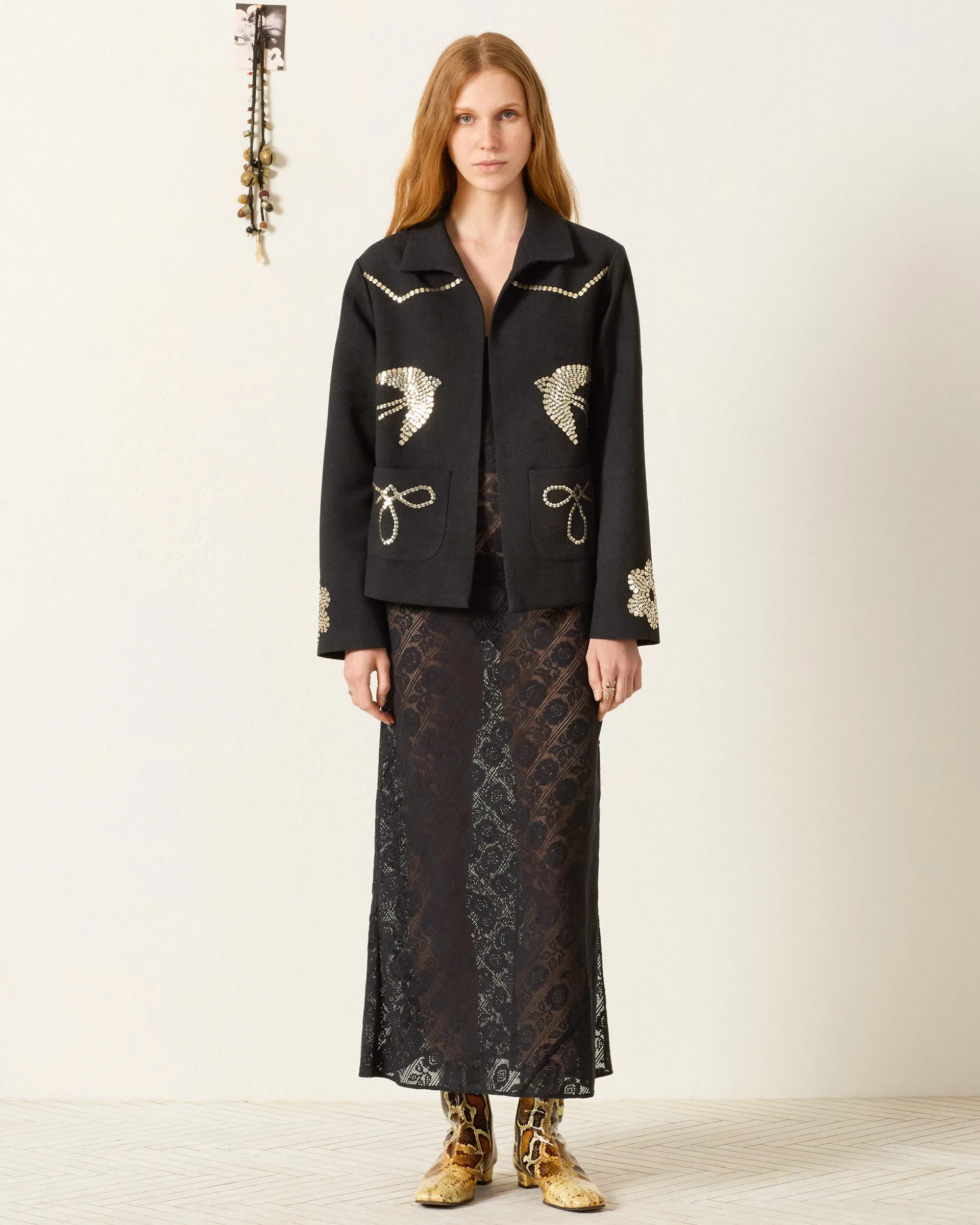 Francis Lovebird Coin Jacket sold by Alix of Bohemia product image thumbnail 3