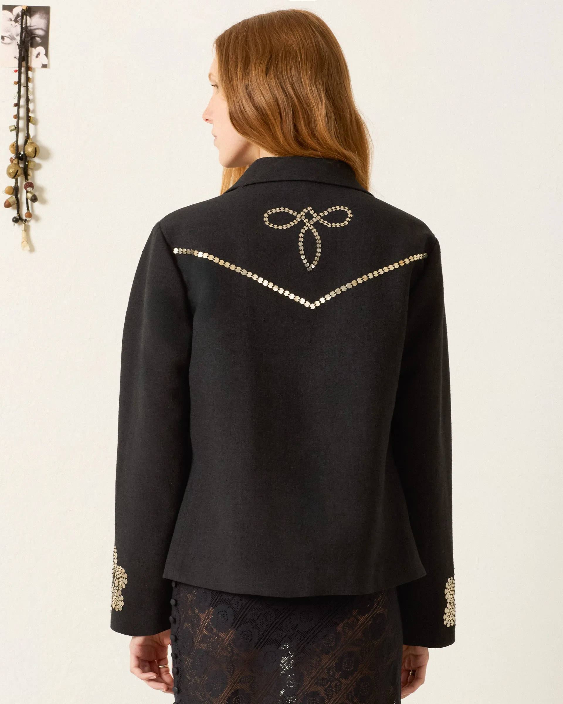 Francis Lovebird Coin Jacket sold by Alix of Bohemia product image thumbnail 2