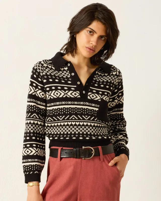 Liza Black Marble Top sold by Alix of Bohemia