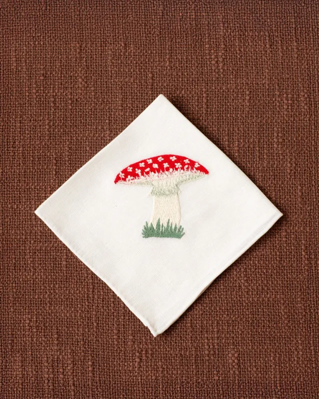 Cai Mushroom Handkerchief made by Alix of Bohemia