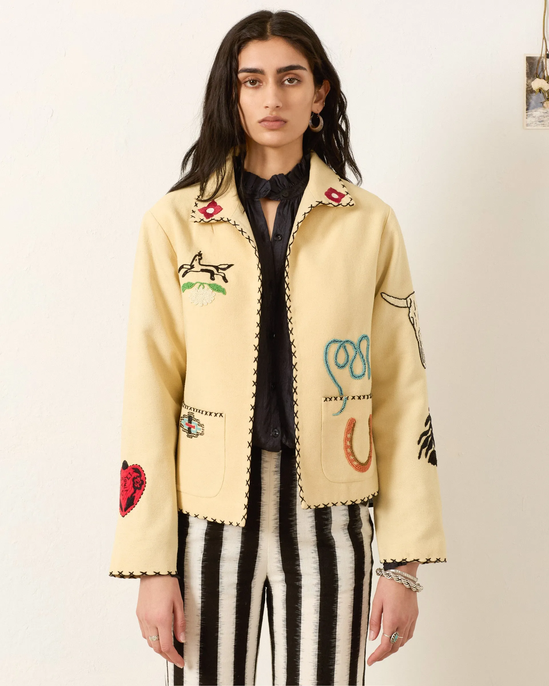 Francis Rye Tattoo Jacket sold by Alix of Bohemia