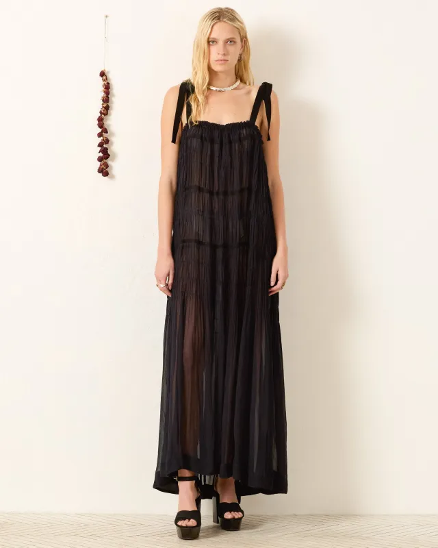 Emrys Shadow Chiffon Dress sold by Alix of Bohemia