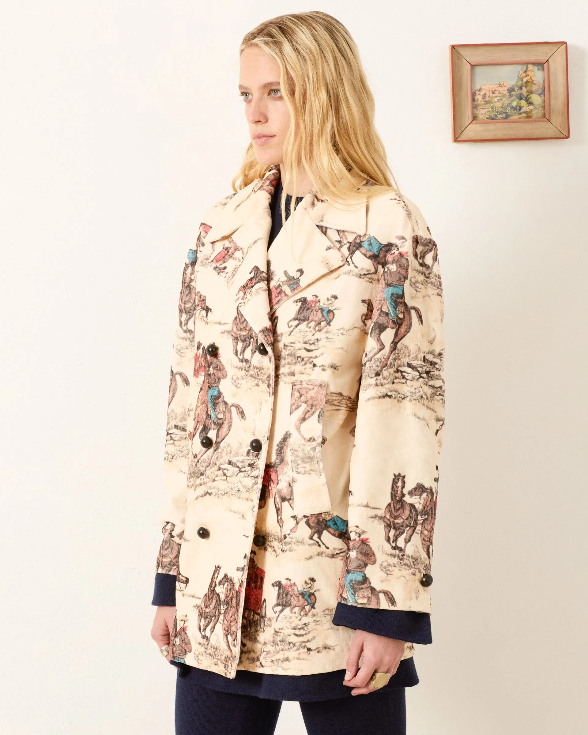Rivoli Canyon Cowboy Peacoat sold by Alix of Bohemia product image thumbnail 2