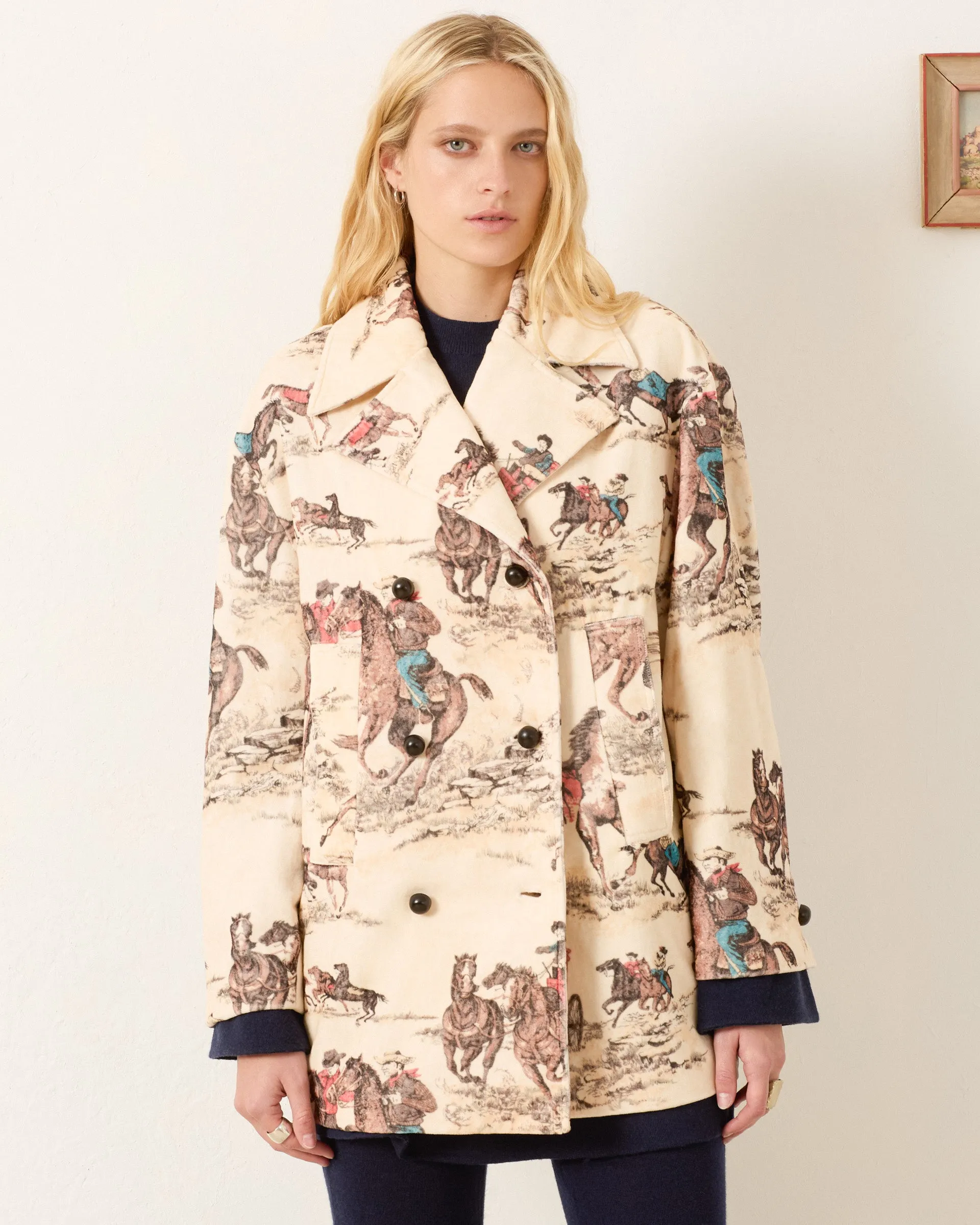 Rivoli Canyon Cowboy Peacoat sold by Alix of Bohemia