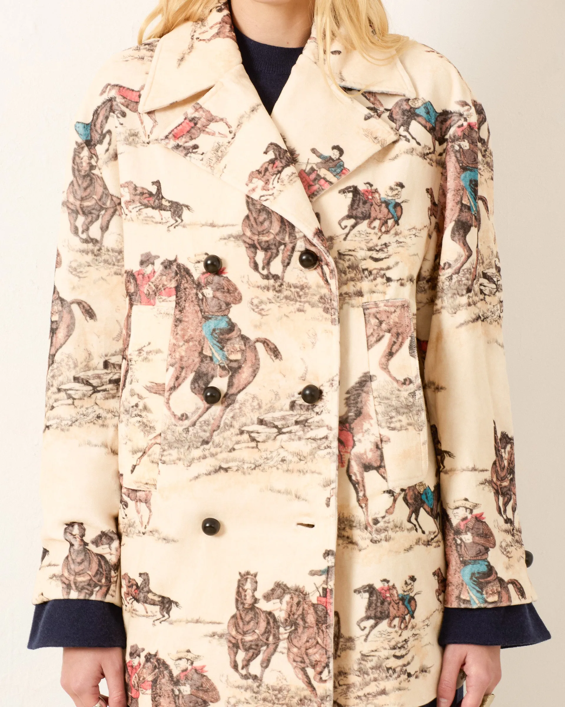Rivoli Canyon Cowboy Peacoat sold by Alix of Bohemia product image thumbnail 4