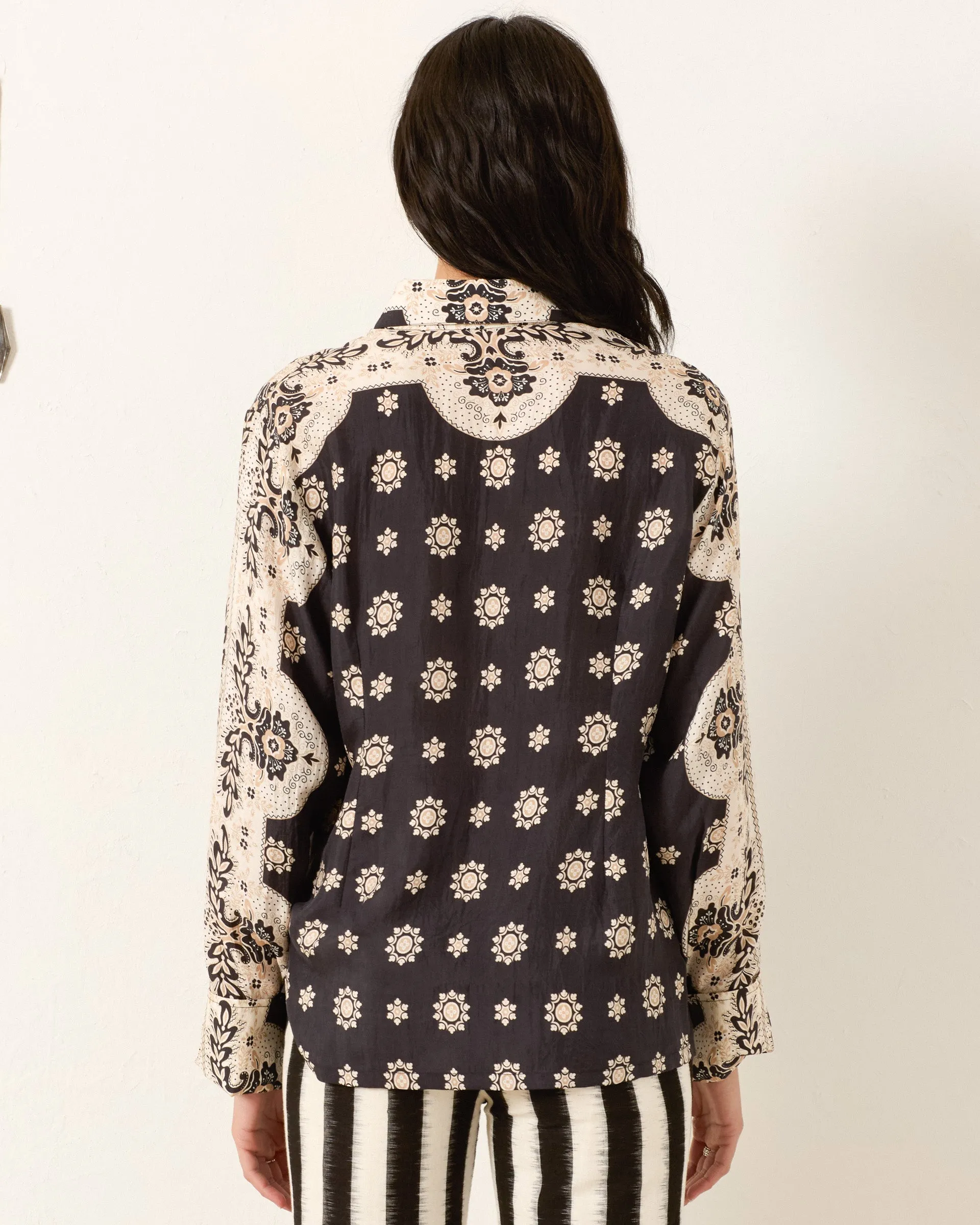 Dana Bronco Bandana Shirt sold by Alix of Bohemia product image thumbnail 5