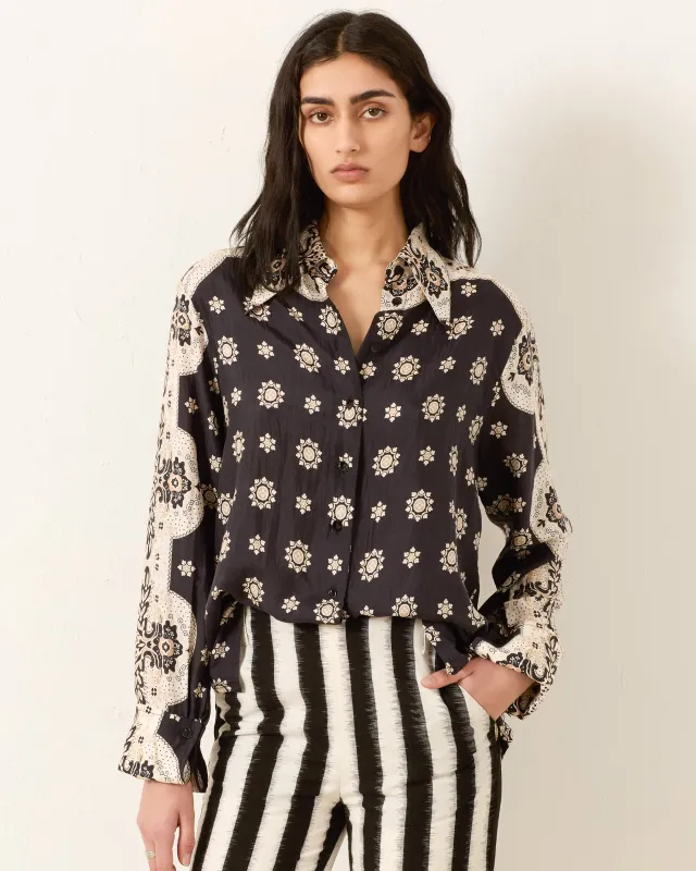 Dana Bronco Bandana Shirt sold by Alix of Bohemia