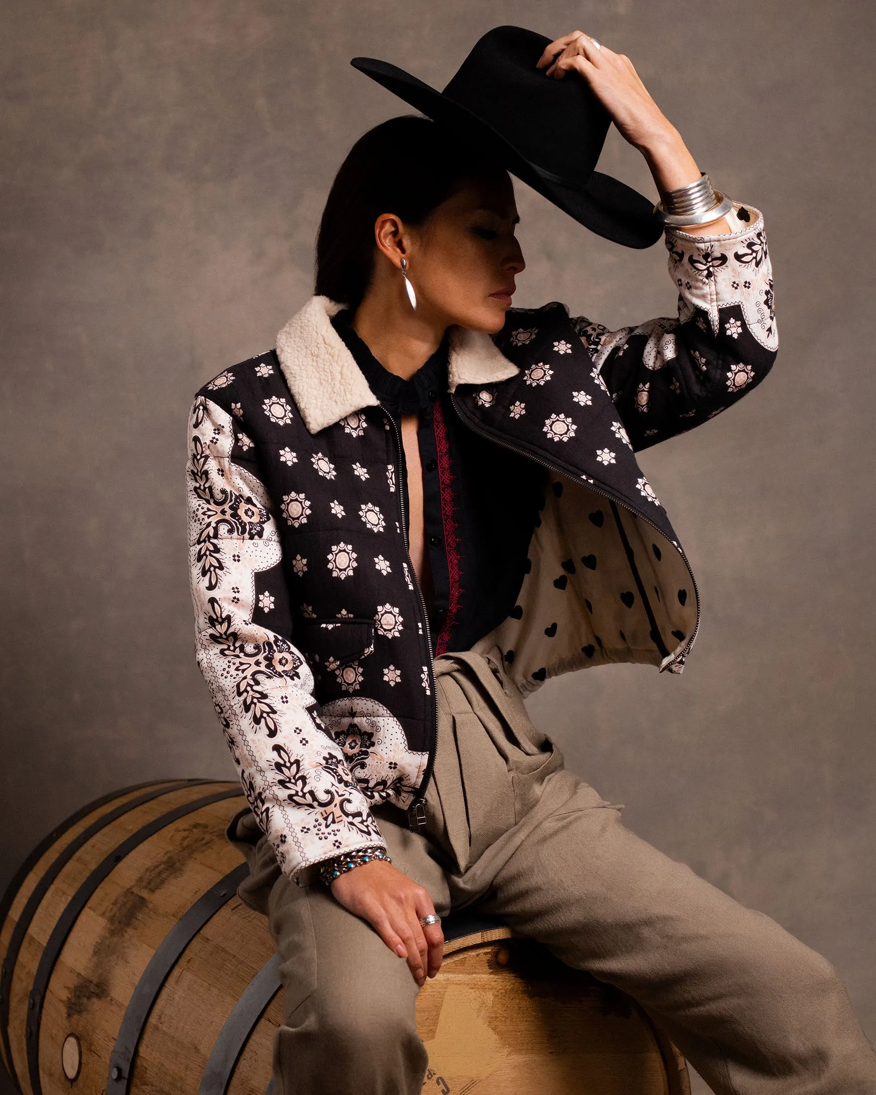 Lex Bronco Bandana Jacket sold by Alix of Bohemia product image thumbnail 2