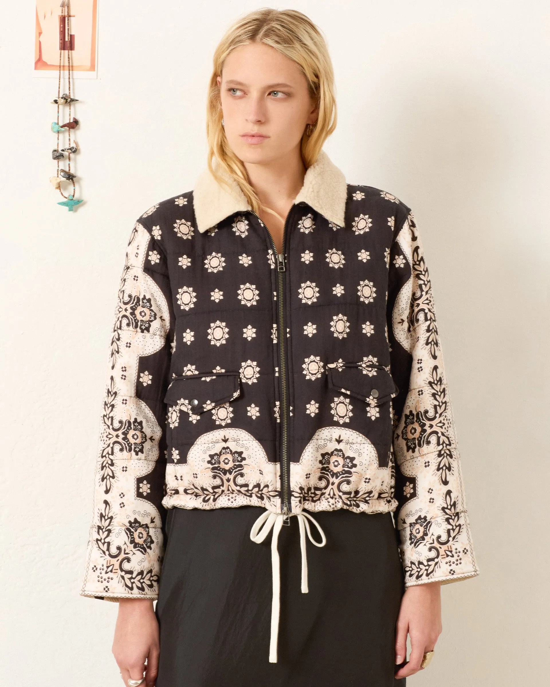 Lex Bronco Bandana Jacket sold by Alix of Bohemia