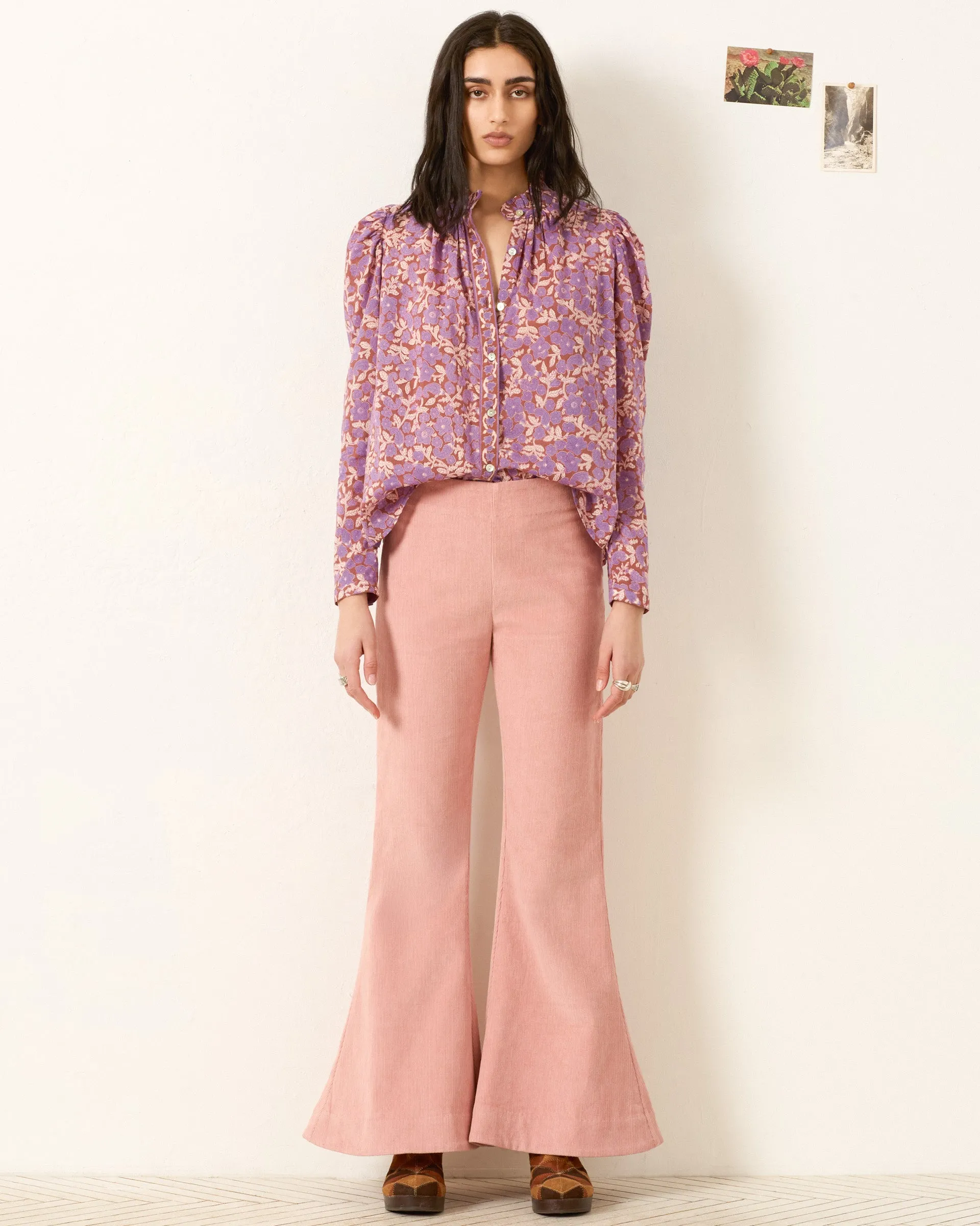 Artemis Twilight Floral Shirt sold by Alix of Bohemia product image thumbnail 3