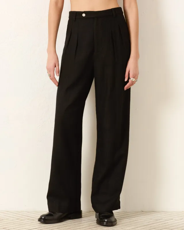 Diana Noir Wool Pant sold by Alix of Bohemia