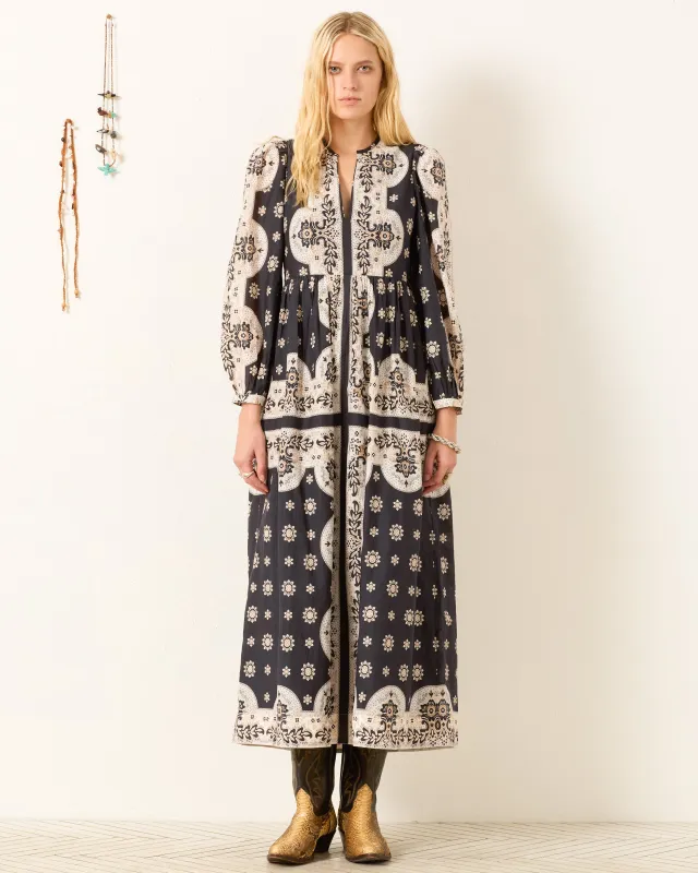 Winifred Bronco Bandana Dress made by Alix of Bohemia