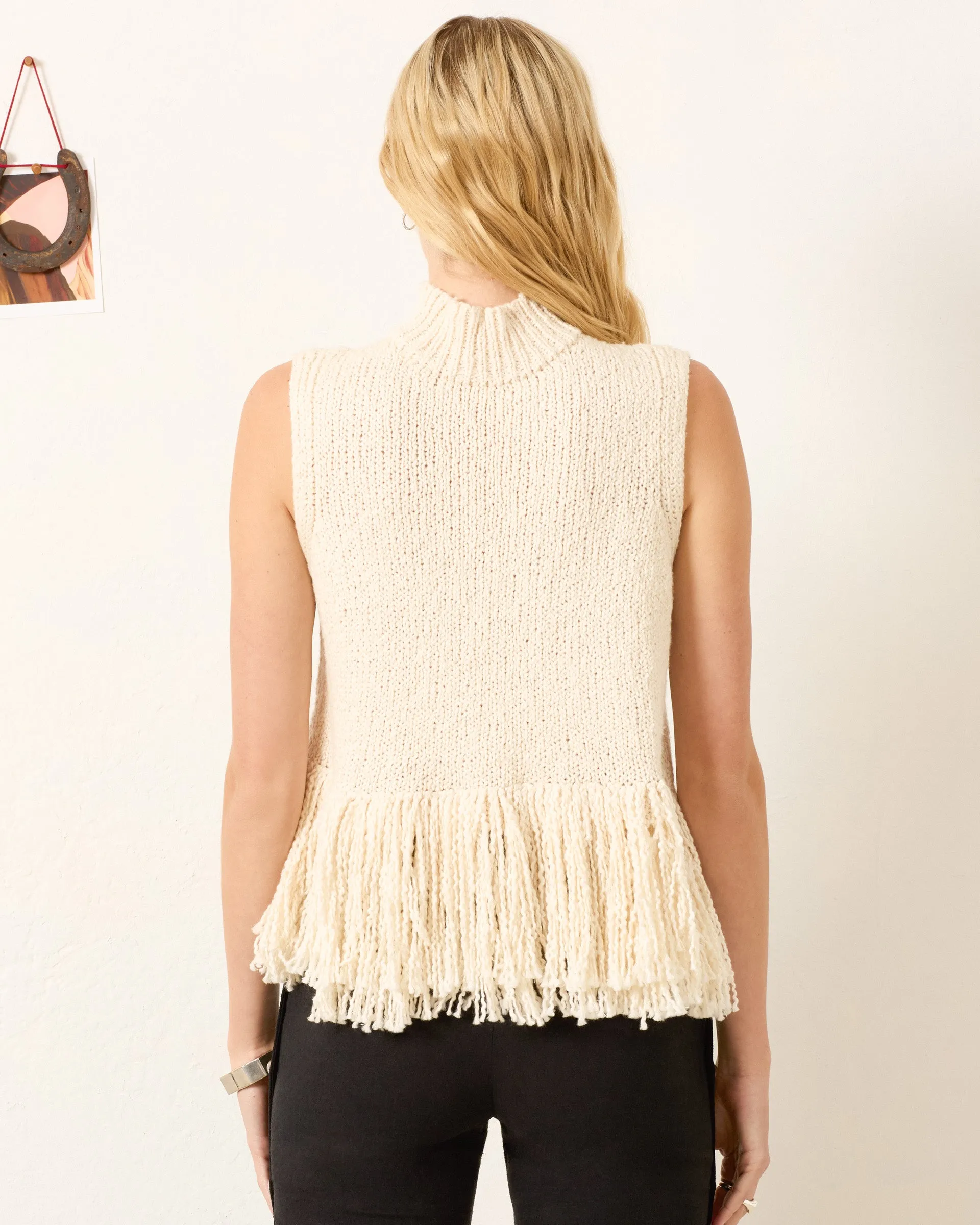 Sonia Snow Fringe Top sold by Alix of Bohemia product image thumbnail 3