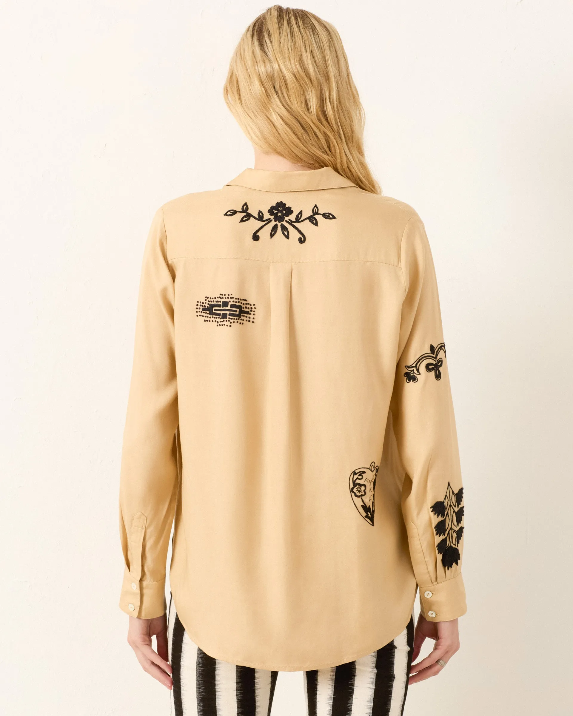 Patti Desert Tattoo Shirt sold by Alix of Bohemia product image thumbnail 5