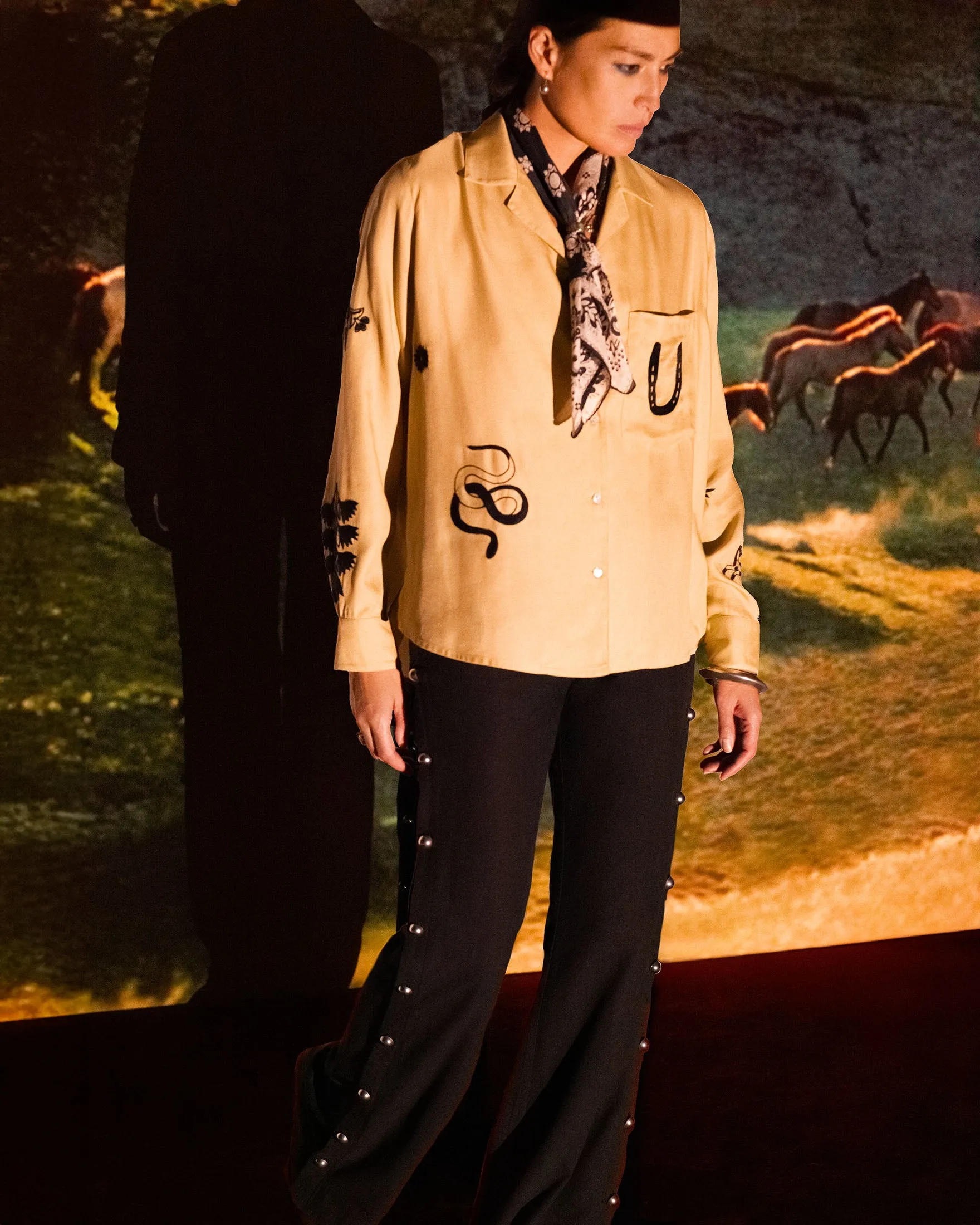 Patti Desert Tattoo Shirt sold by Alix of Bohemia product image thumbnail 2