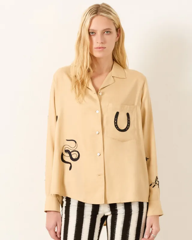 Patti Desert Tattoo Shirt sold by Alix of Bohemia