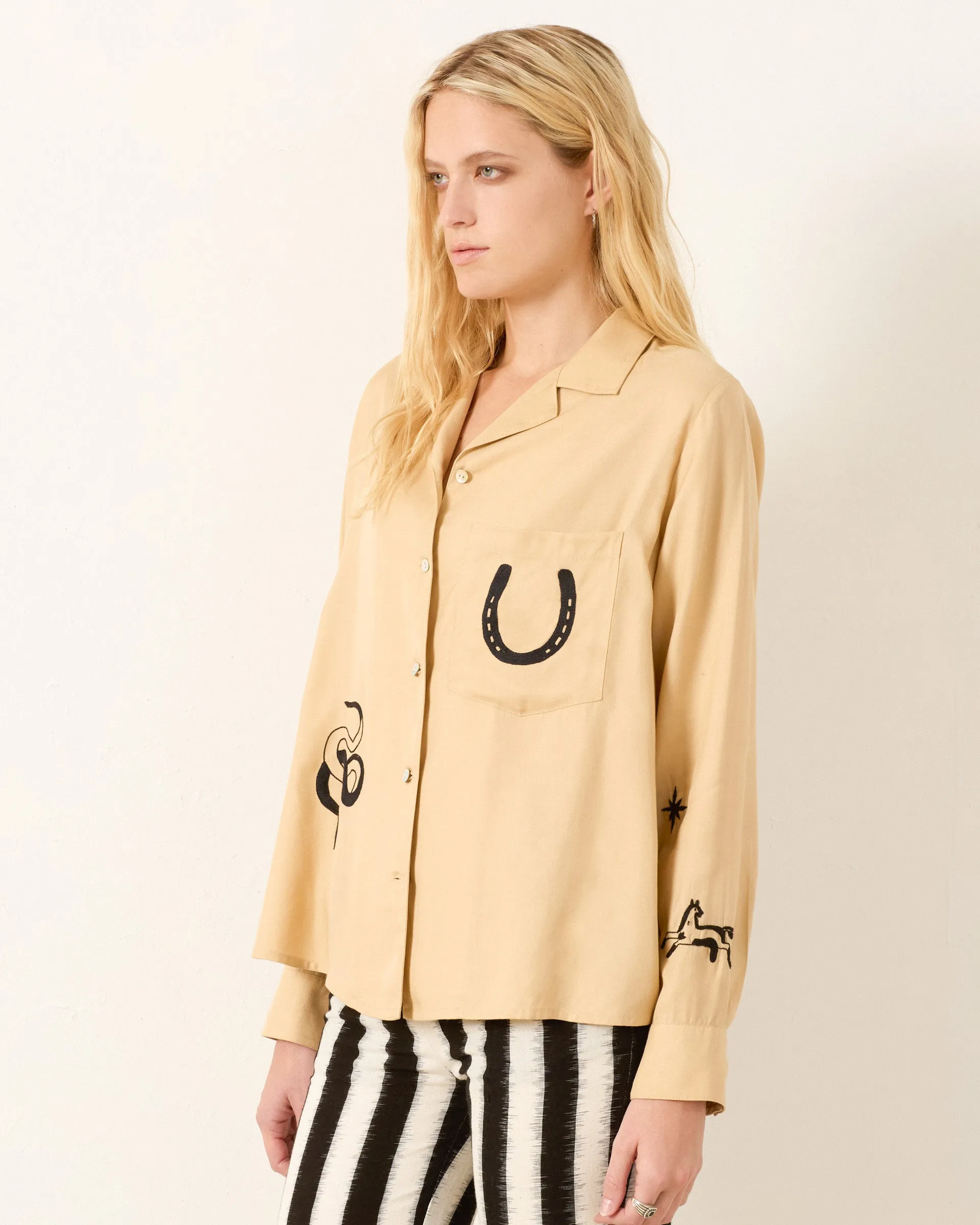 Patti Desert Tattoo Shirt sold by Alix of Bohemia product image thumbnail 3