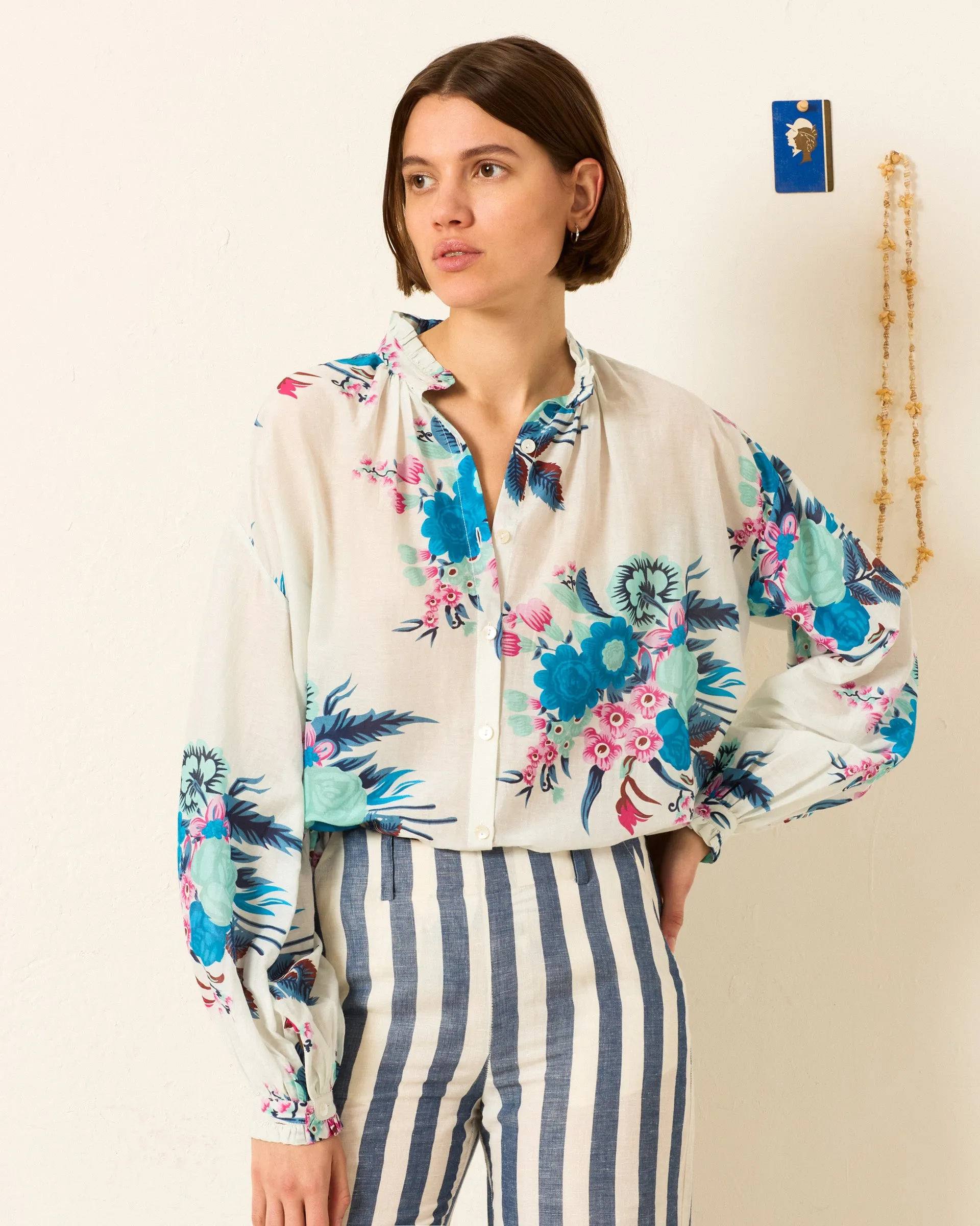 Poet Juneberry Blouse sold by Alix of Bohemia