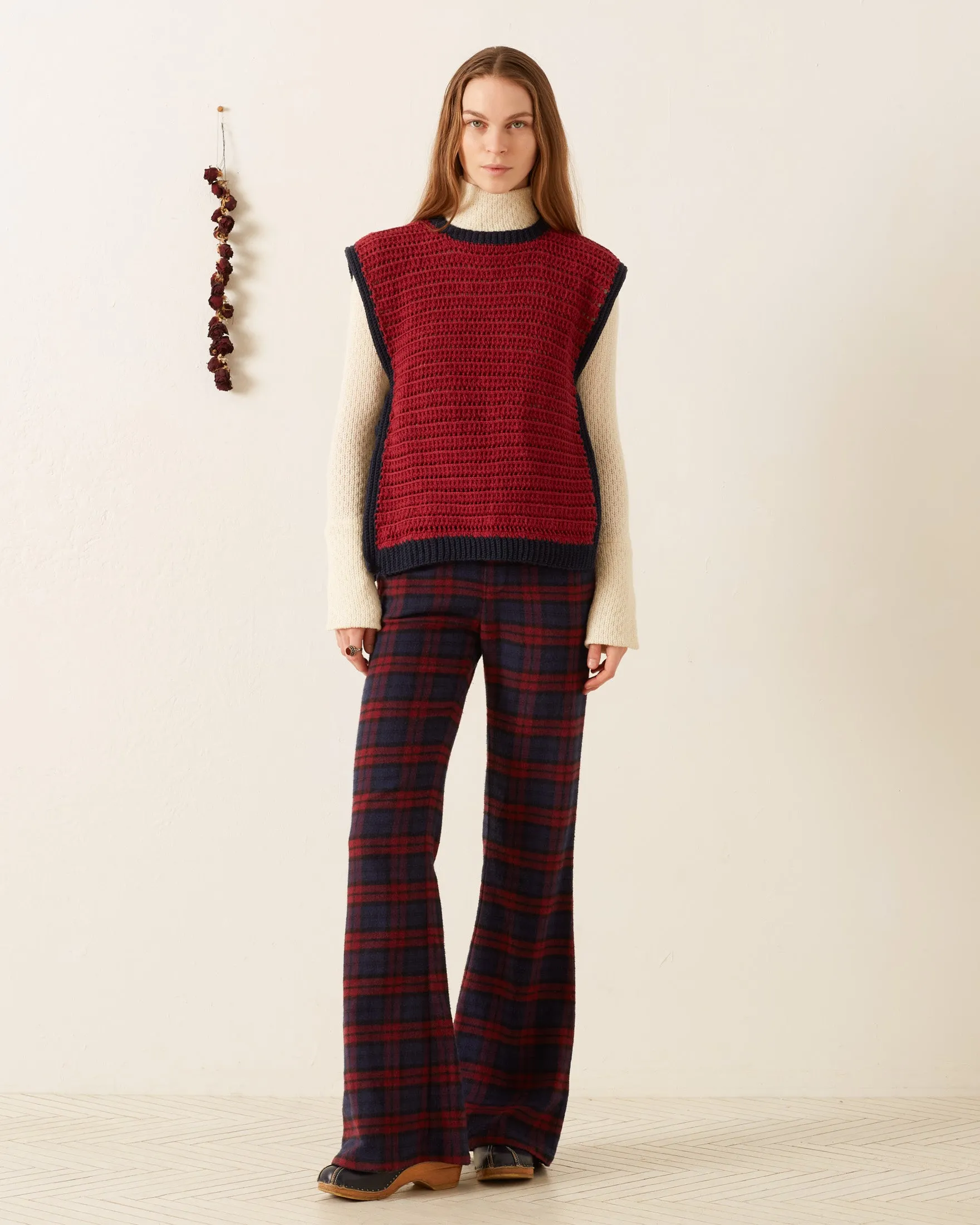 Oona Mulberry Crochet Top sold by Alix of Bohemia product image thumbnail 2