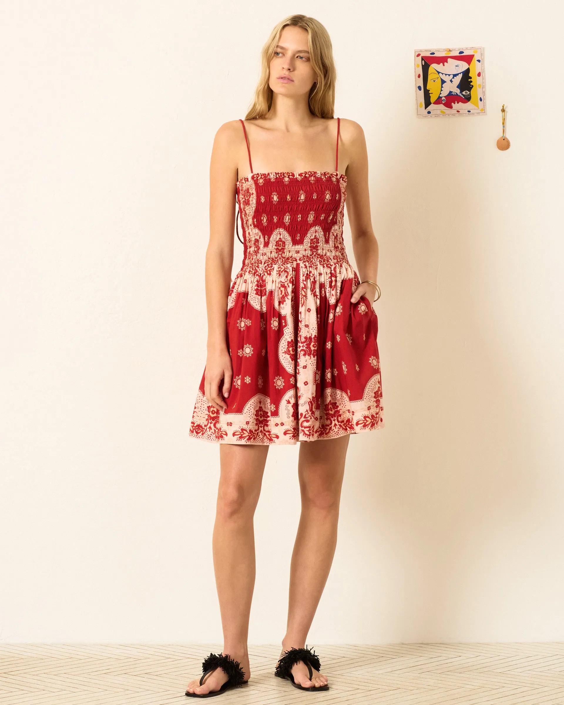 Merida Lava Bandana Dress sold by Alix of Bohemia product image thumbnail 3