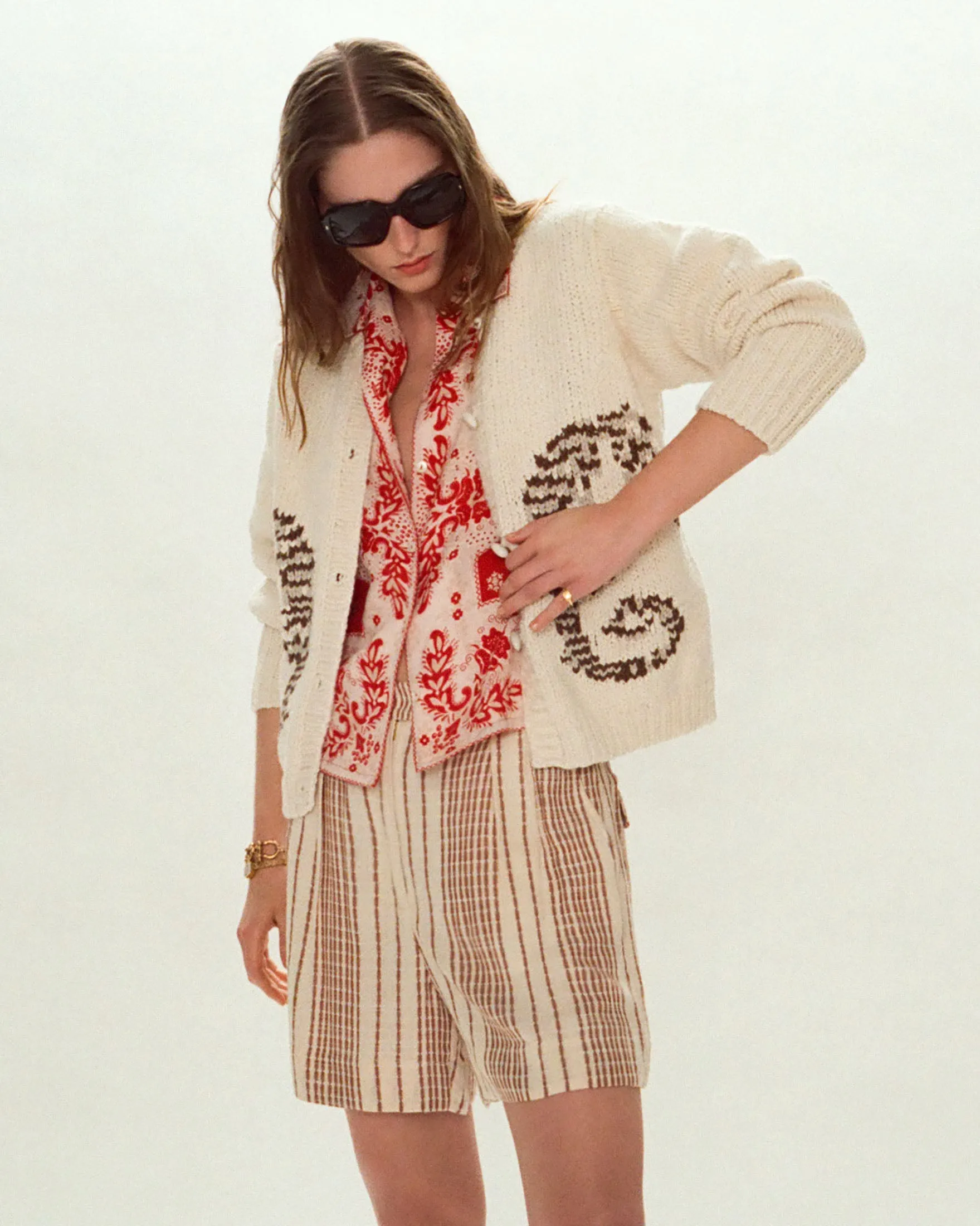 Stevie Lava Bandana Shirt sold by Alix of Bohemia product image thumbnail 2