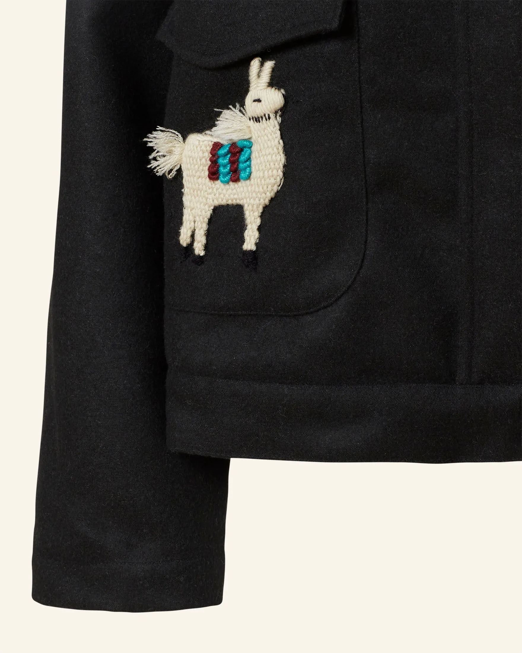 Lucky Little Llama Jacket sold by Alix of Bohemia product image thumbnail 2