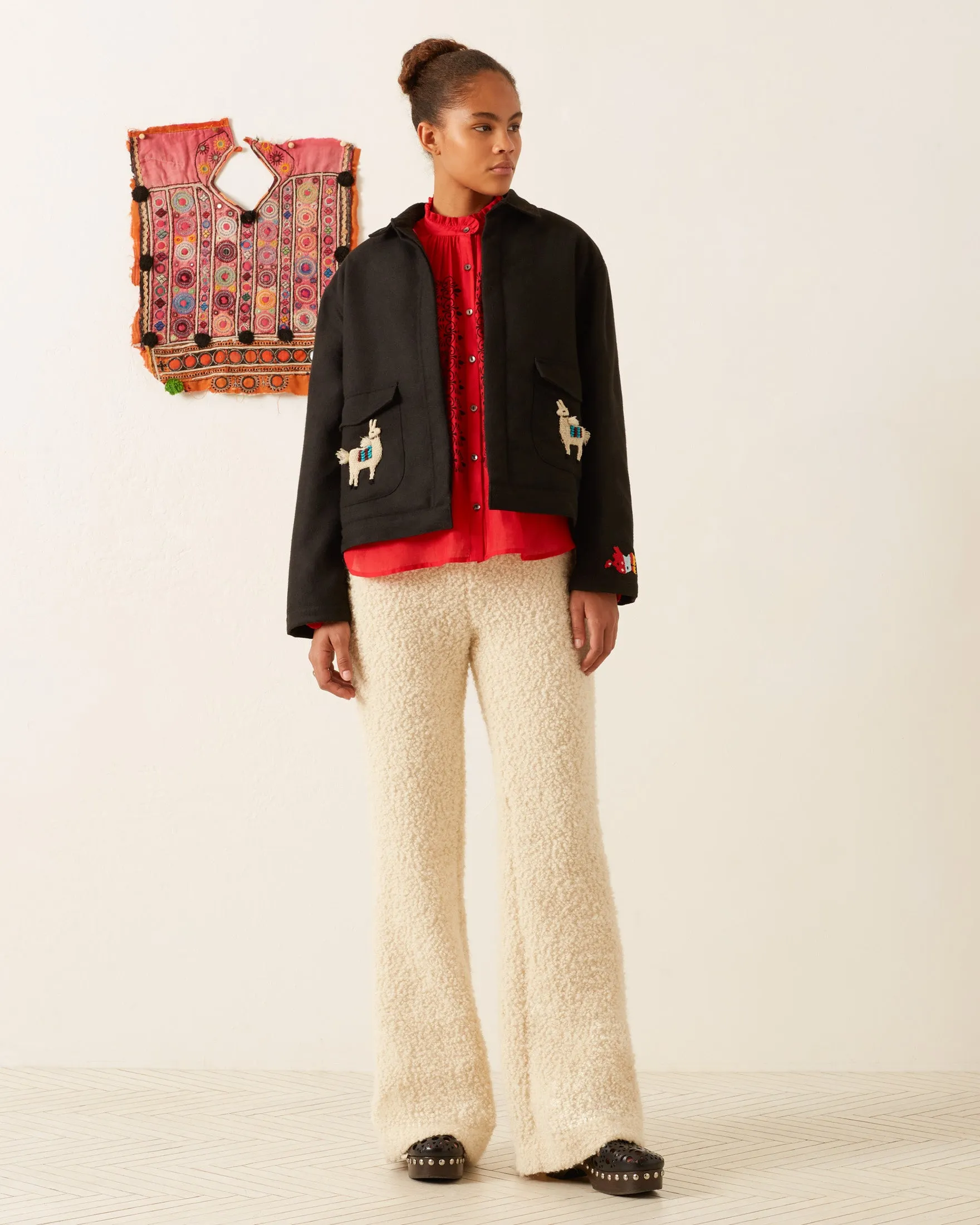 Lucky Little Llama Jacket sold by Alix of Bohemia product image thumbnail 3