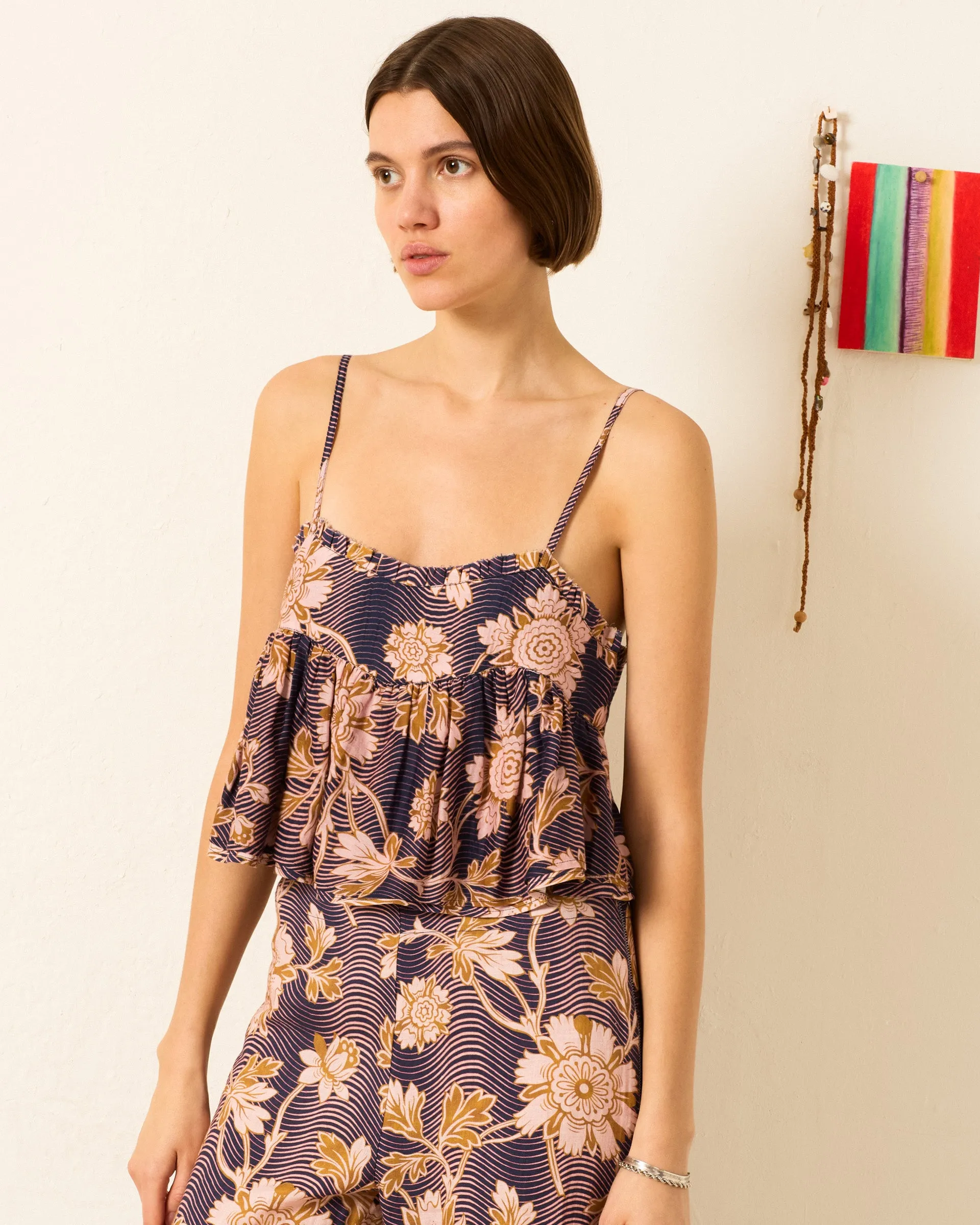 Paz Wavy Zinnia Top sold by Alix of Bohemia product image thumbnail 3