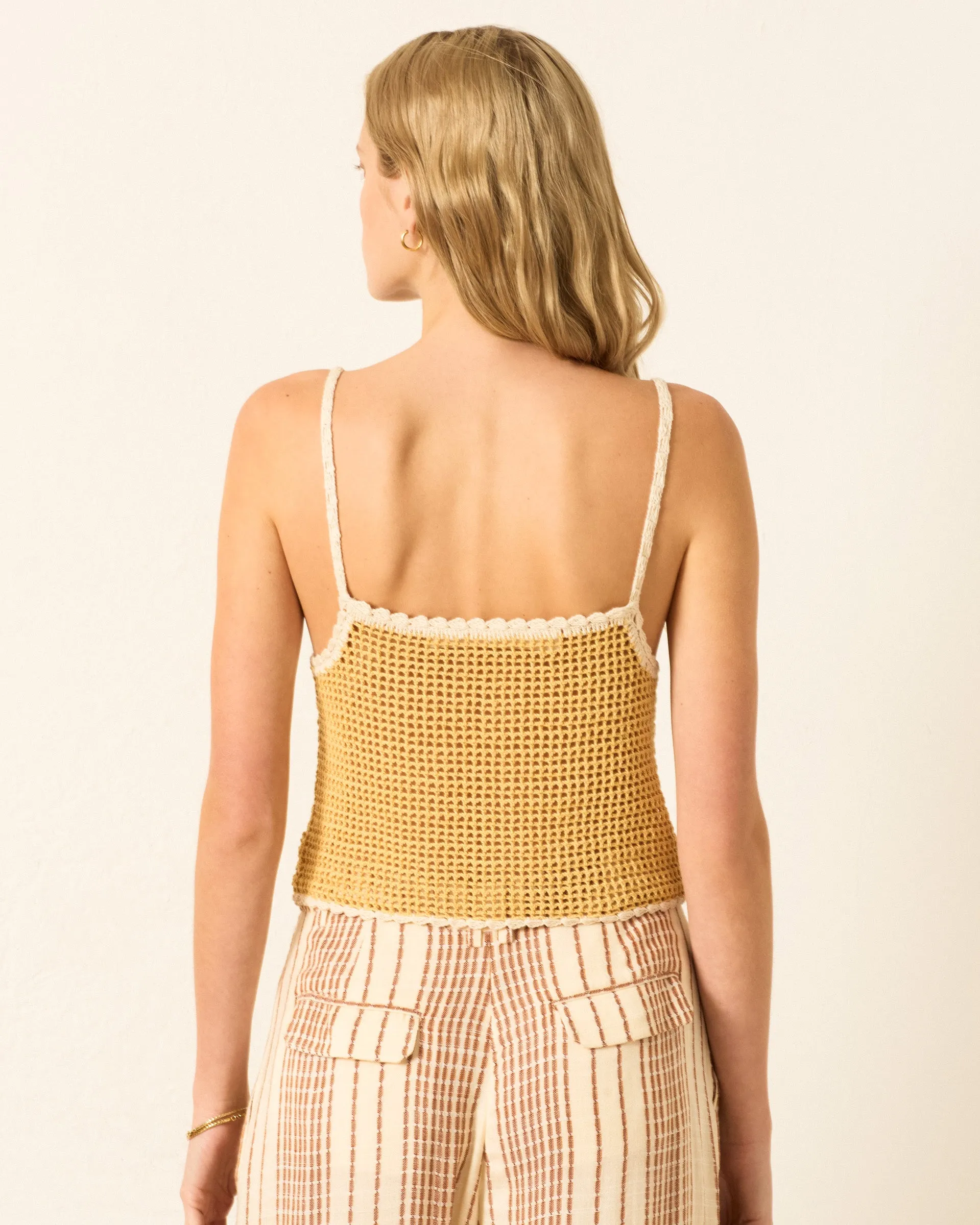 Elide Nautilus Crochet Top sold by Alix of Bohemia product image thumbnail 3