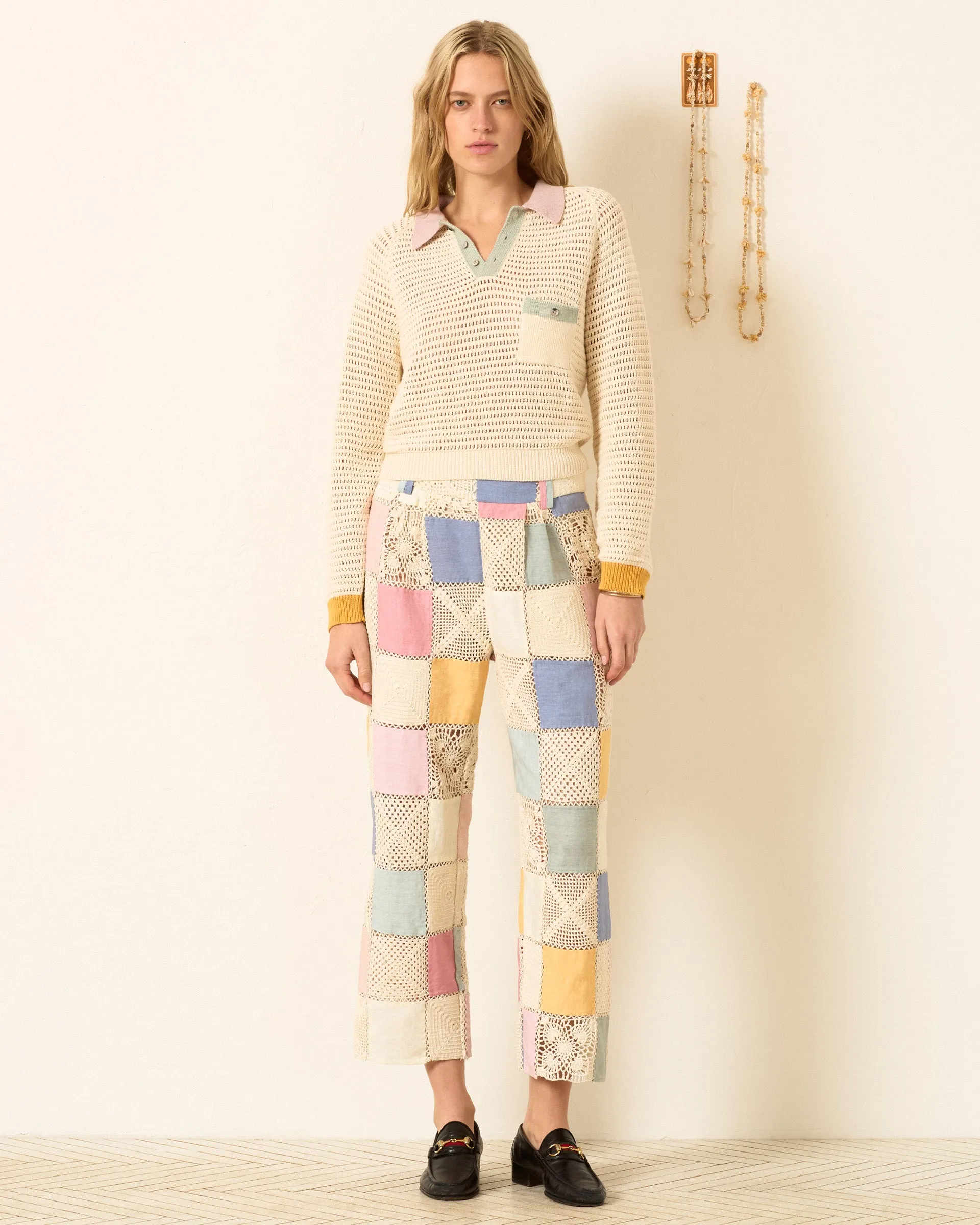 Liza Sorbet Crochet Top sold by Alix of Bohemia product image thumbnail 2