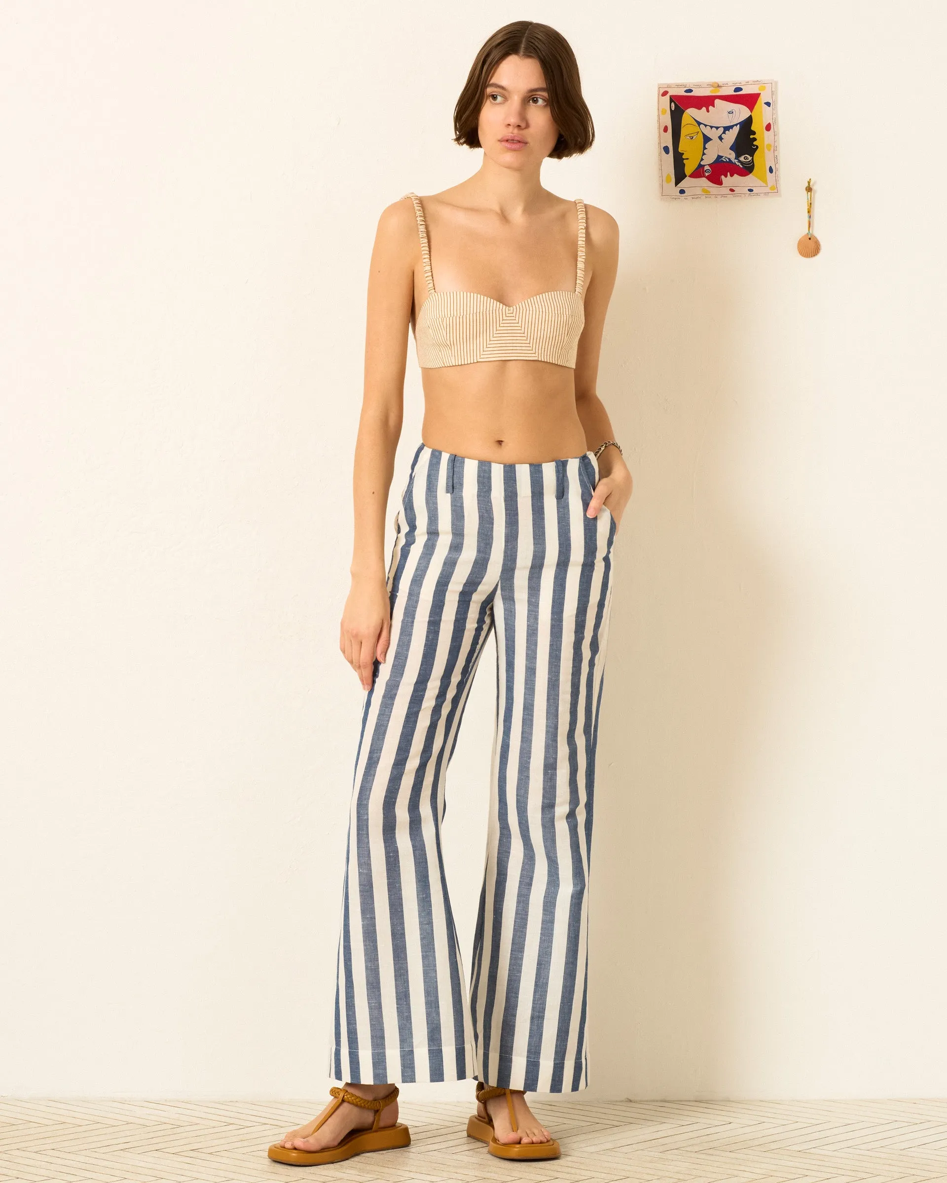 Charlie Sailor Stripe Pant sold by Alix of Bohemia product image thumbnail 2
