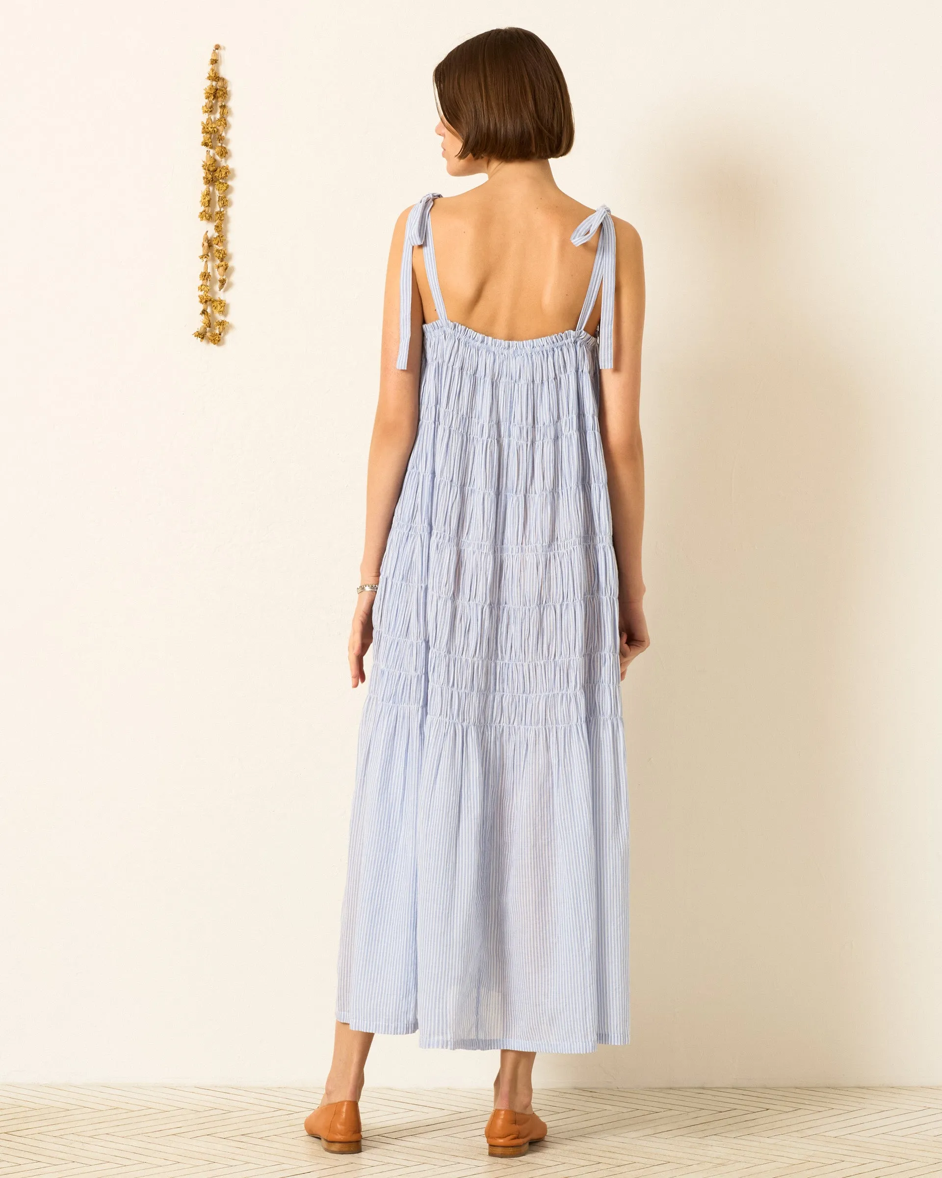 Emrys Sky Stripe Dress sold by Alix of Bohemia product image thumbnail 5