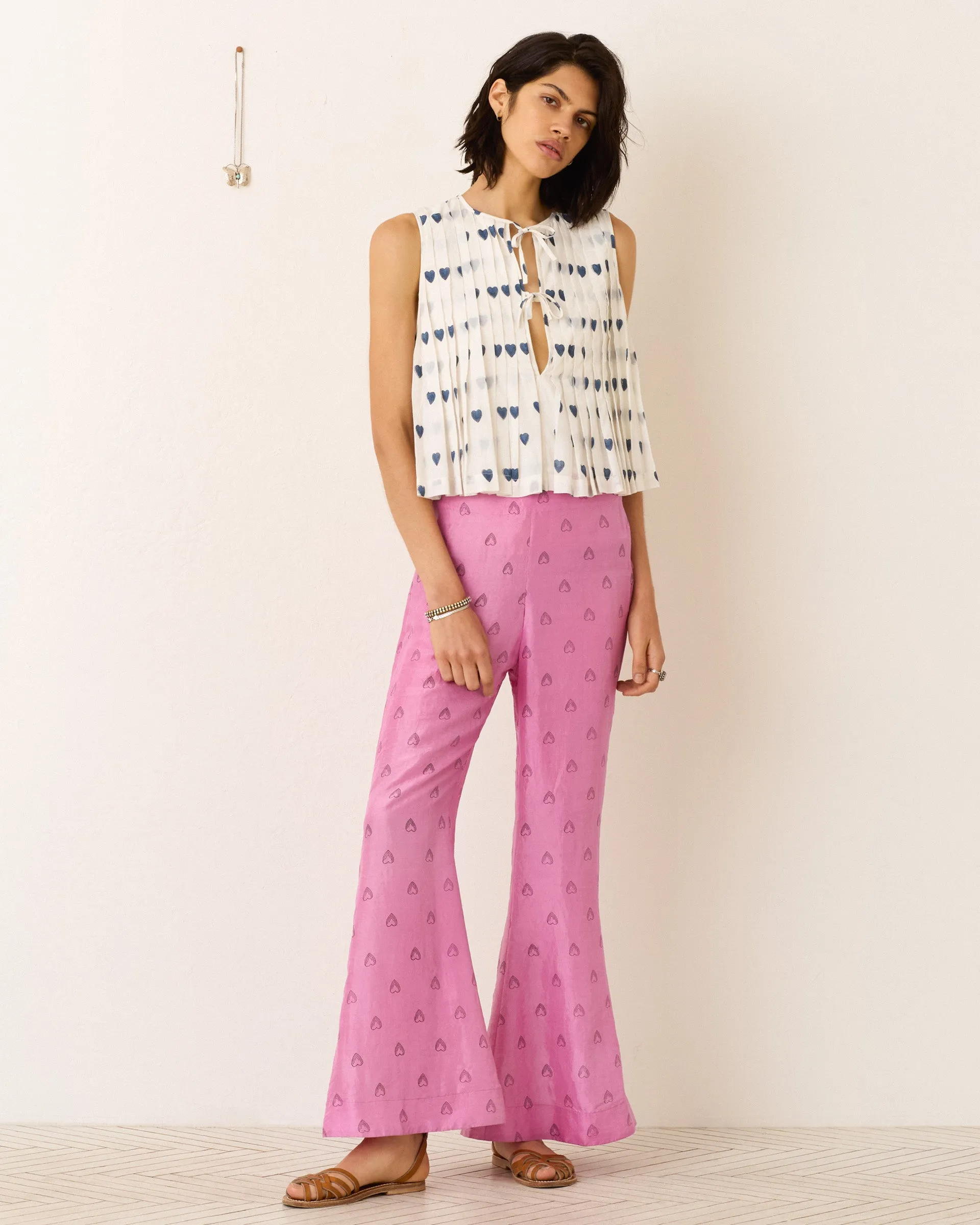 Rhoe Indigo Heart Top sold by Alix of Bohemia product image thumbnail 2