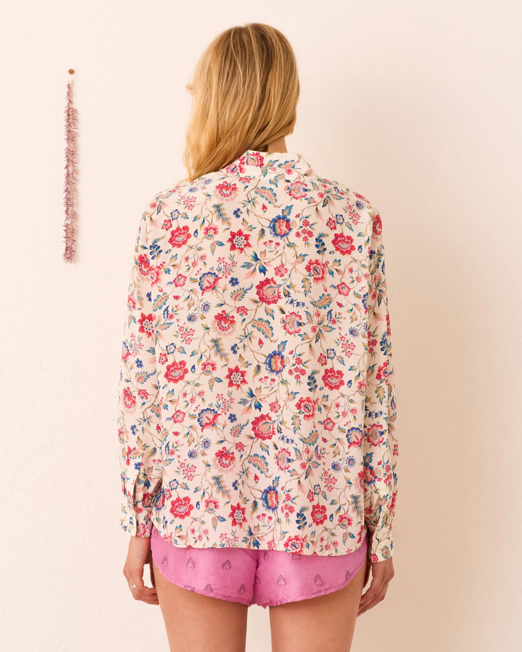 Kiki Spring Dream Silk Shirt sold by Alix of Bohemia product image thumbnail 3