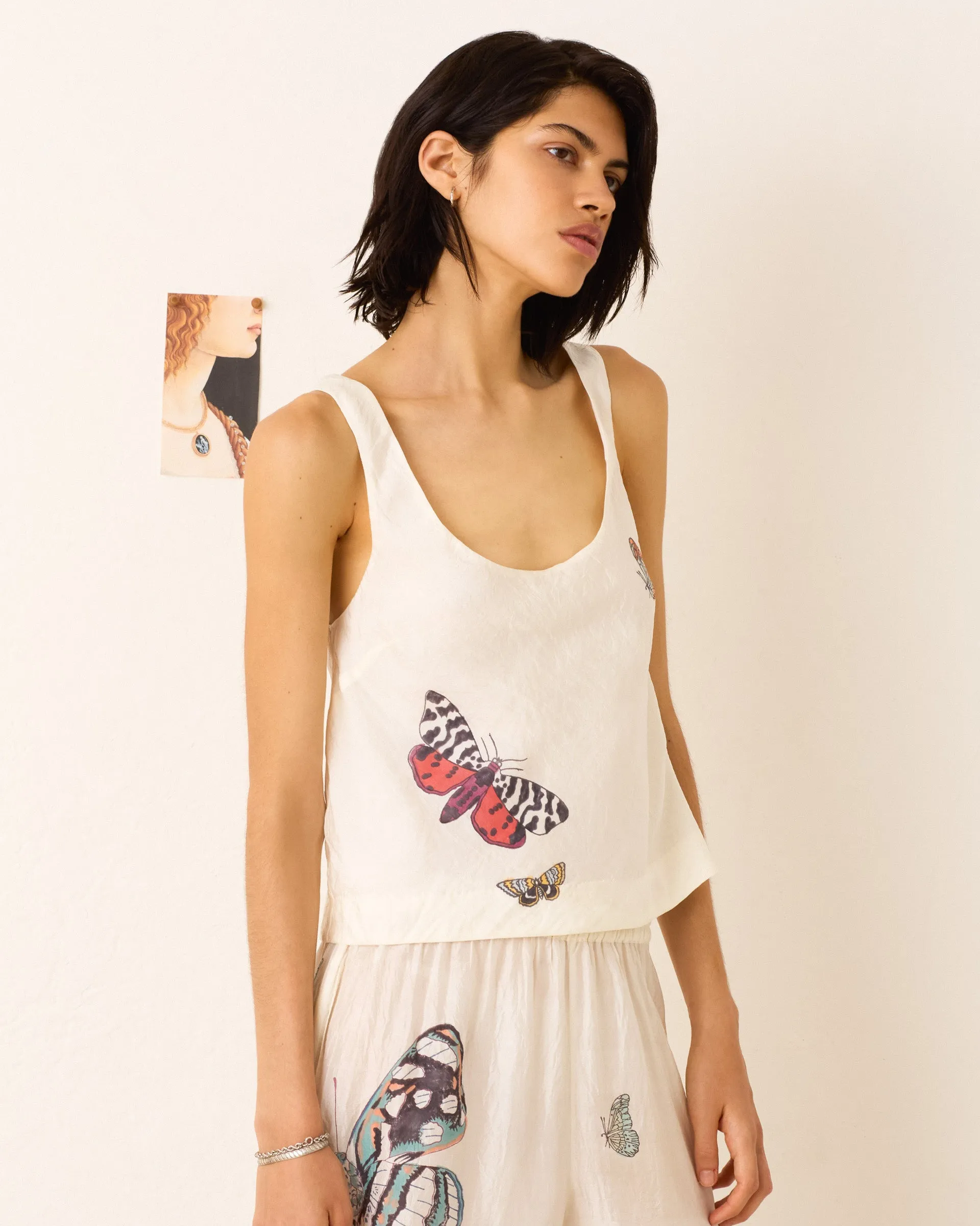 Fiona Butterfly Garden Top sold by Alix of Bohemia product image thumbnail 3