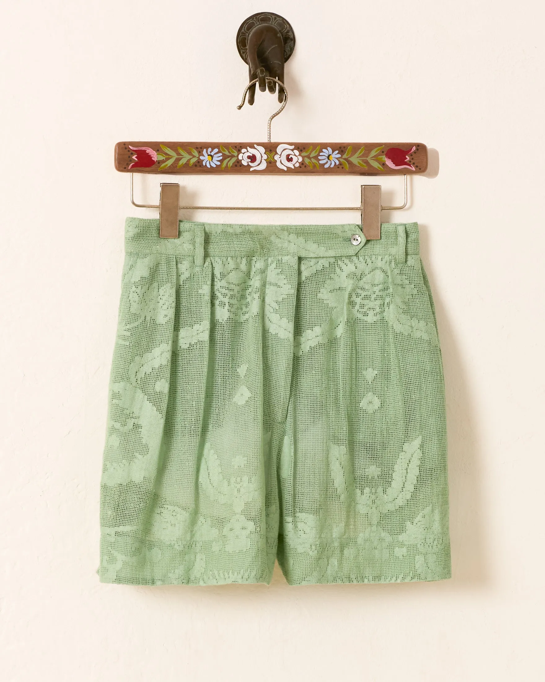 Deena Eucalyptus Lace Short sold by Alix of Bohemia product image thumbnail 5