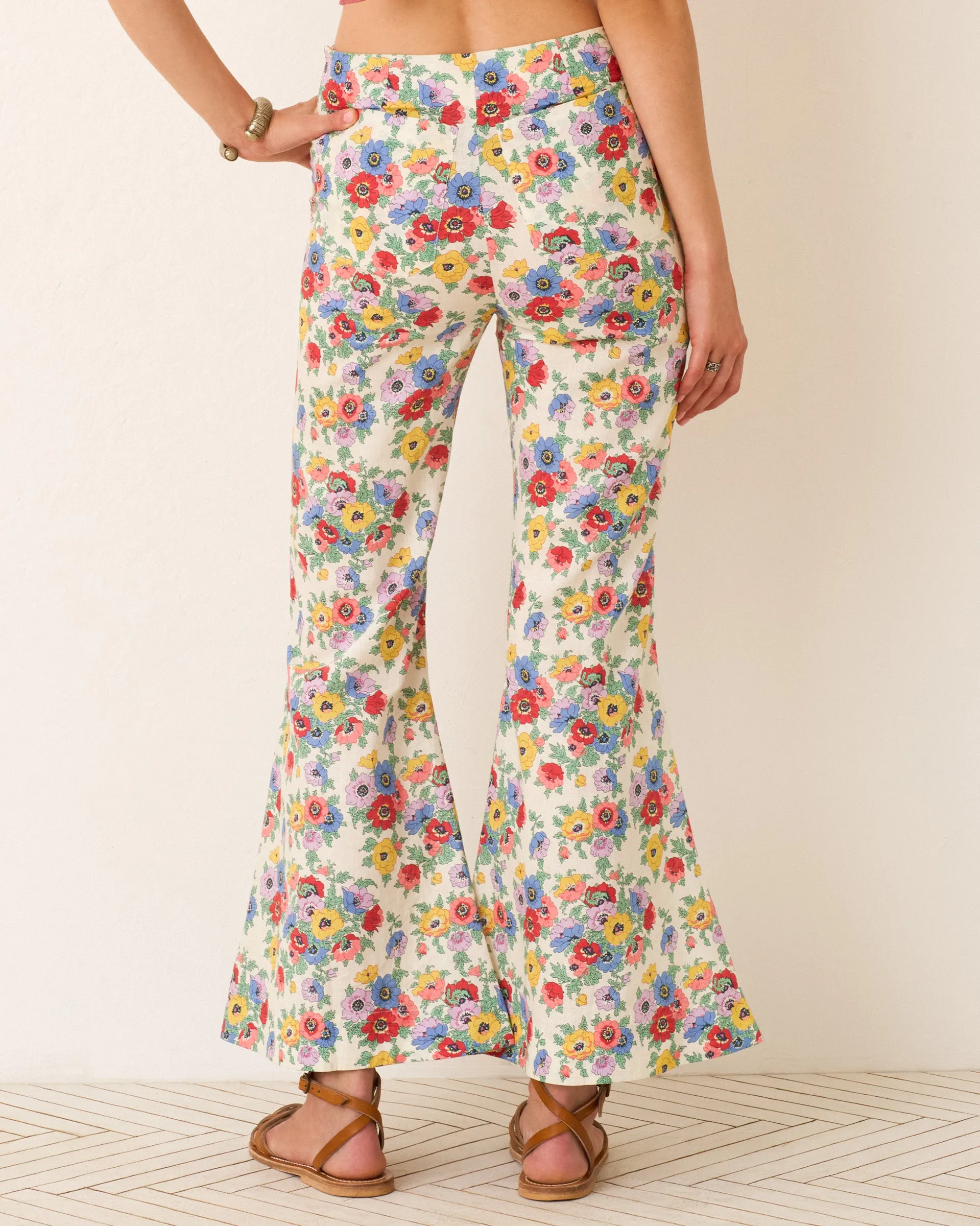 Farah Wildflower Linen Pant sold by Alix of Bohemia product image thumbnail 5