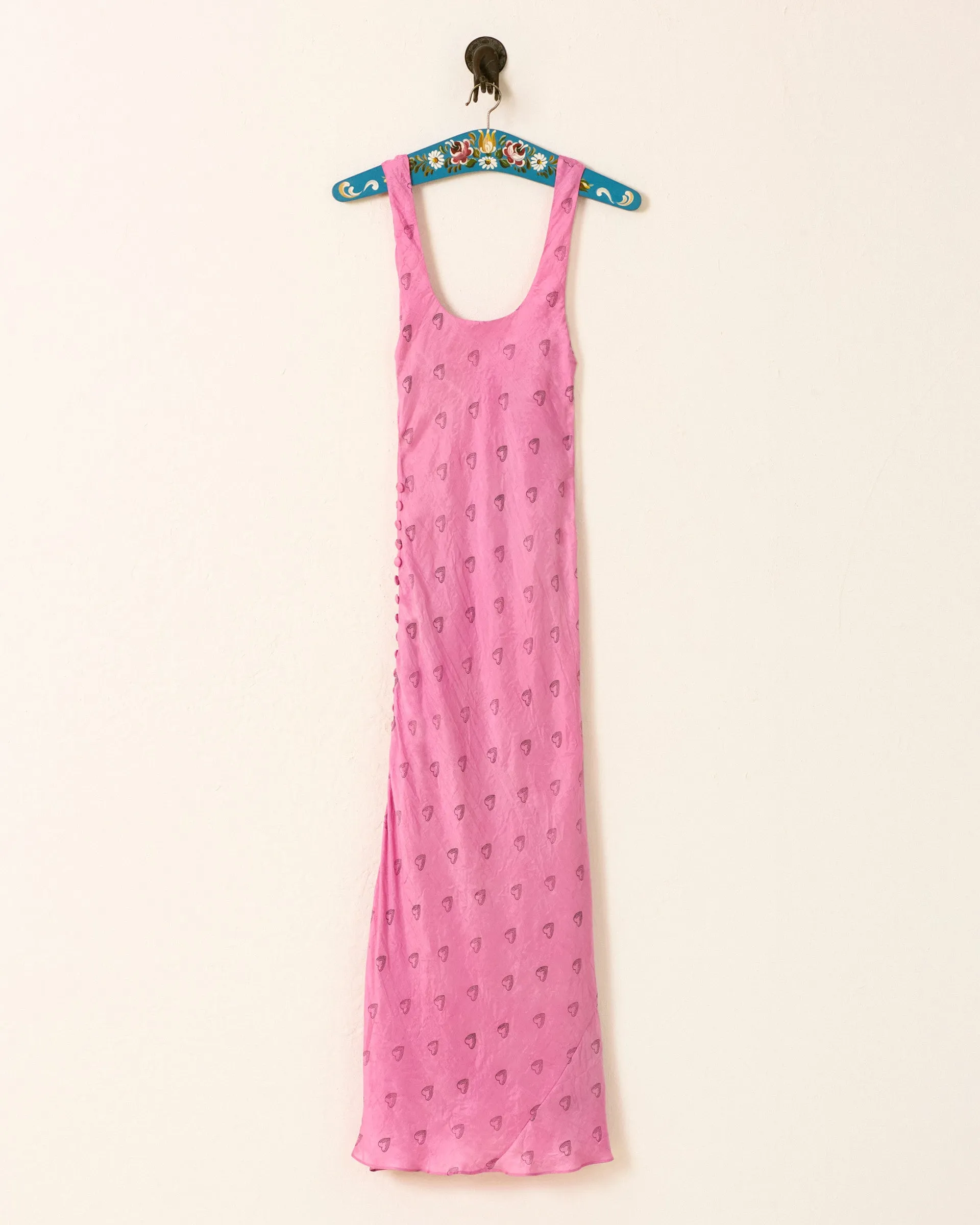 Adele Fuchsia Heart Dress sold by Alix of Bohemia product image thumbnail 5