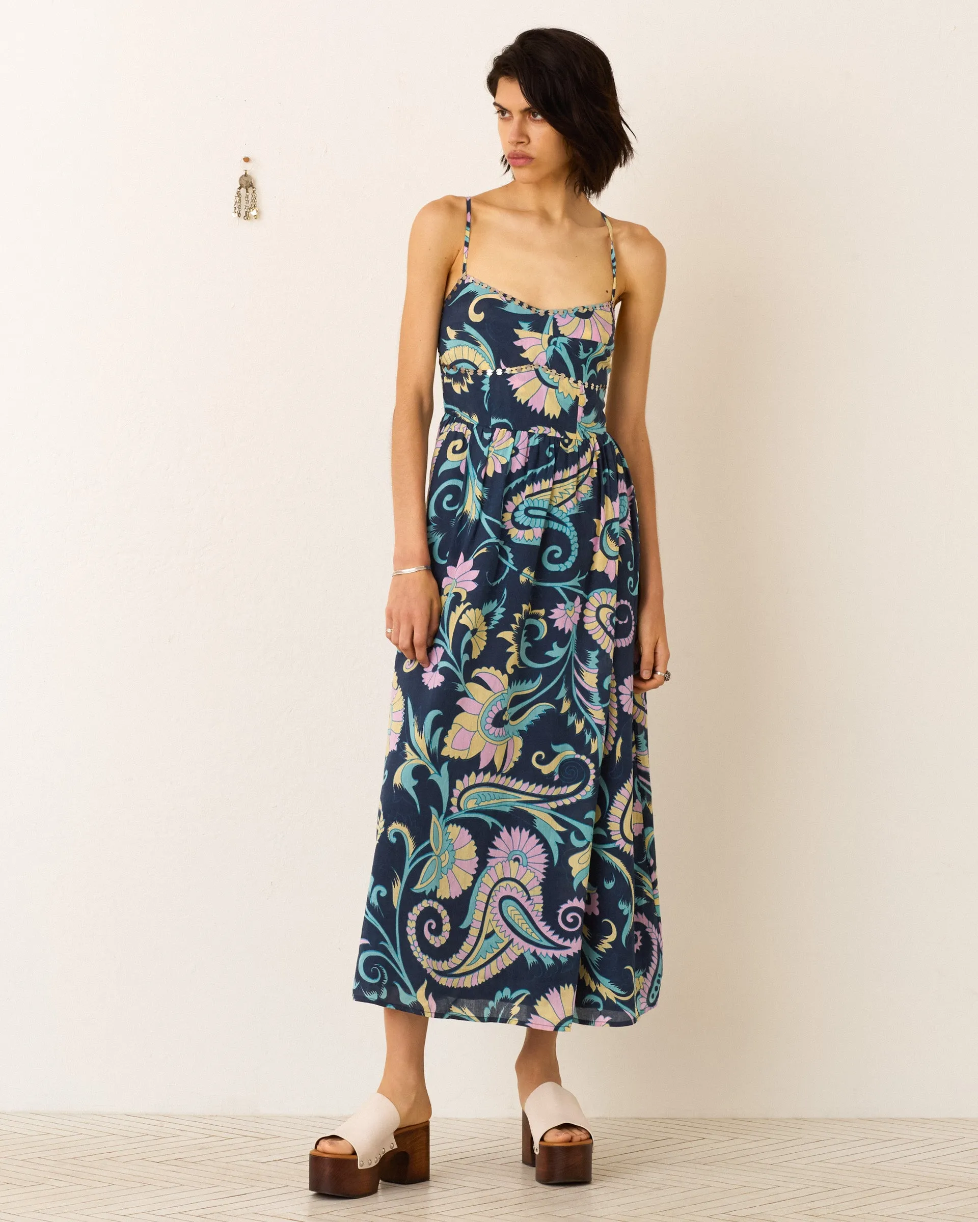 Autumn Riviera Coin Dress sold by Alix of Bohemia