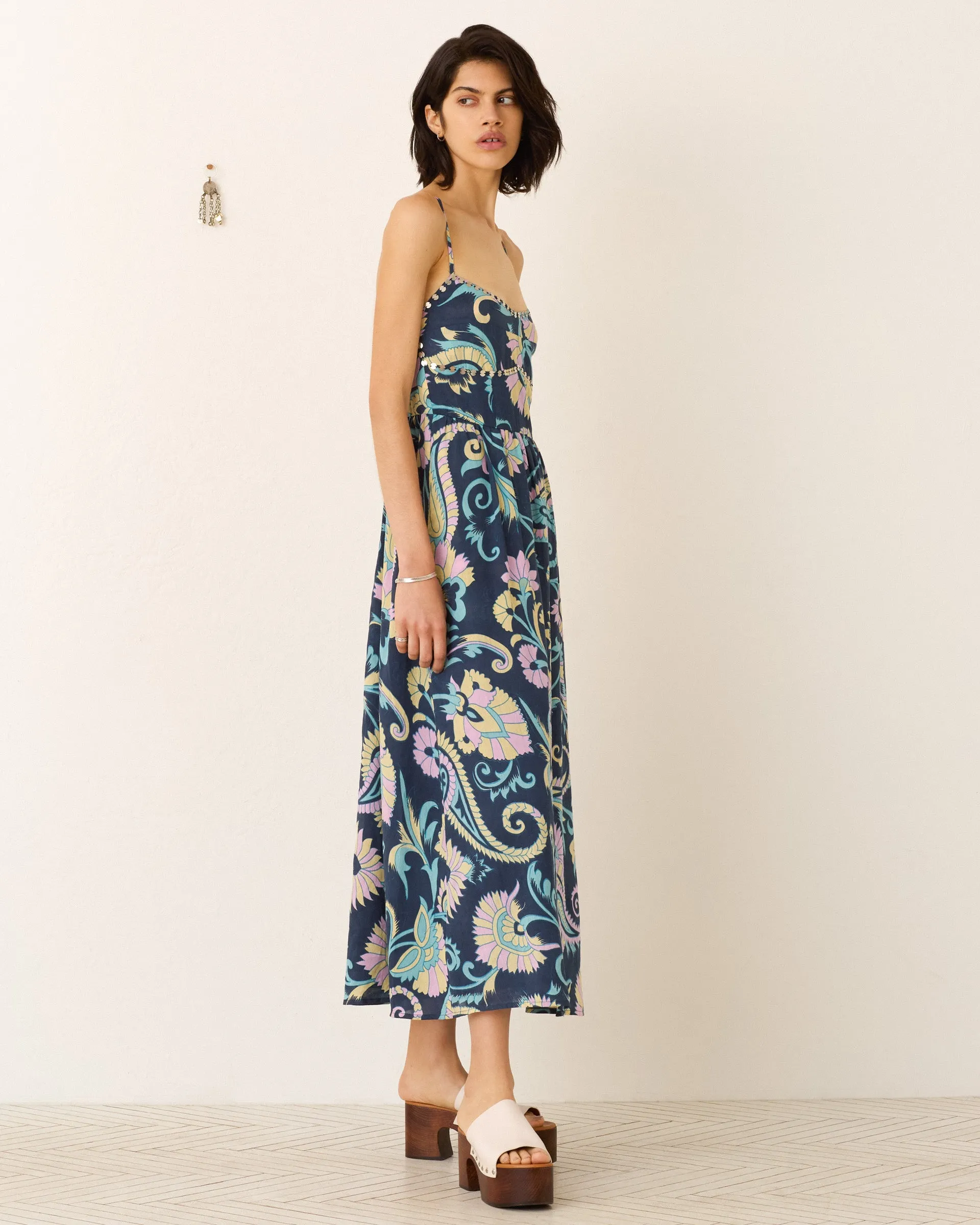 Autumn Riviera Coin Dress sold by Alix of Bohemia product image thumbnail 3