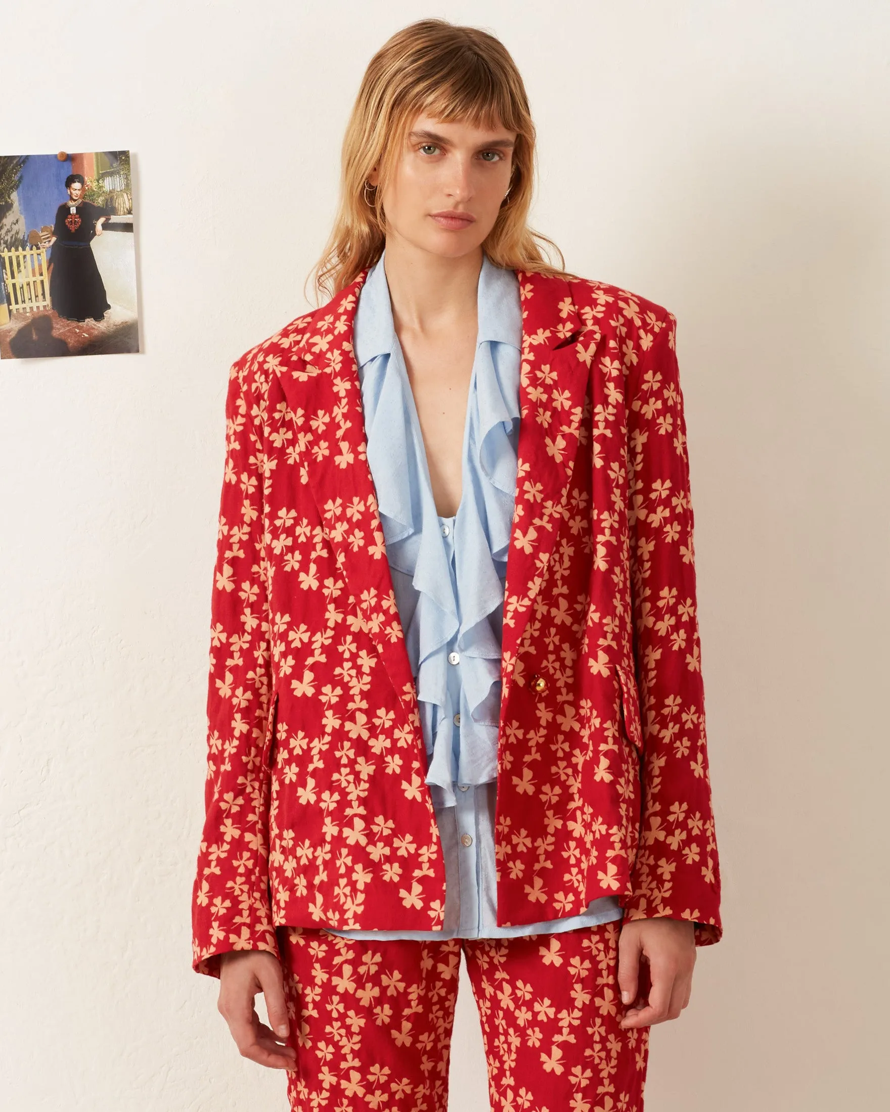 Dree Crimson Clover Blazer sold by Alix of Bohemia