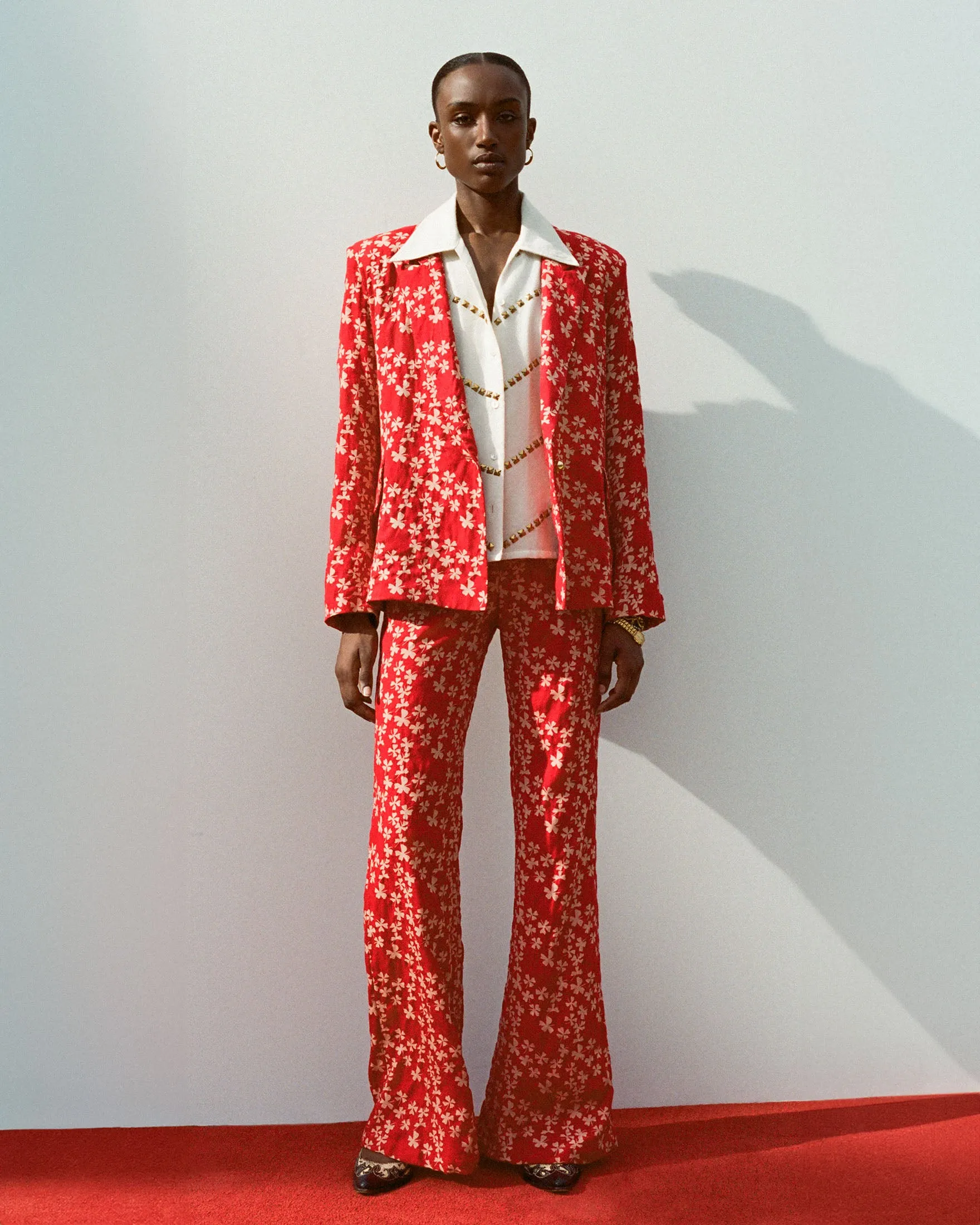Dree Crimson Clover Blazer sold by Alix of Bohemia product image thumbnail 2