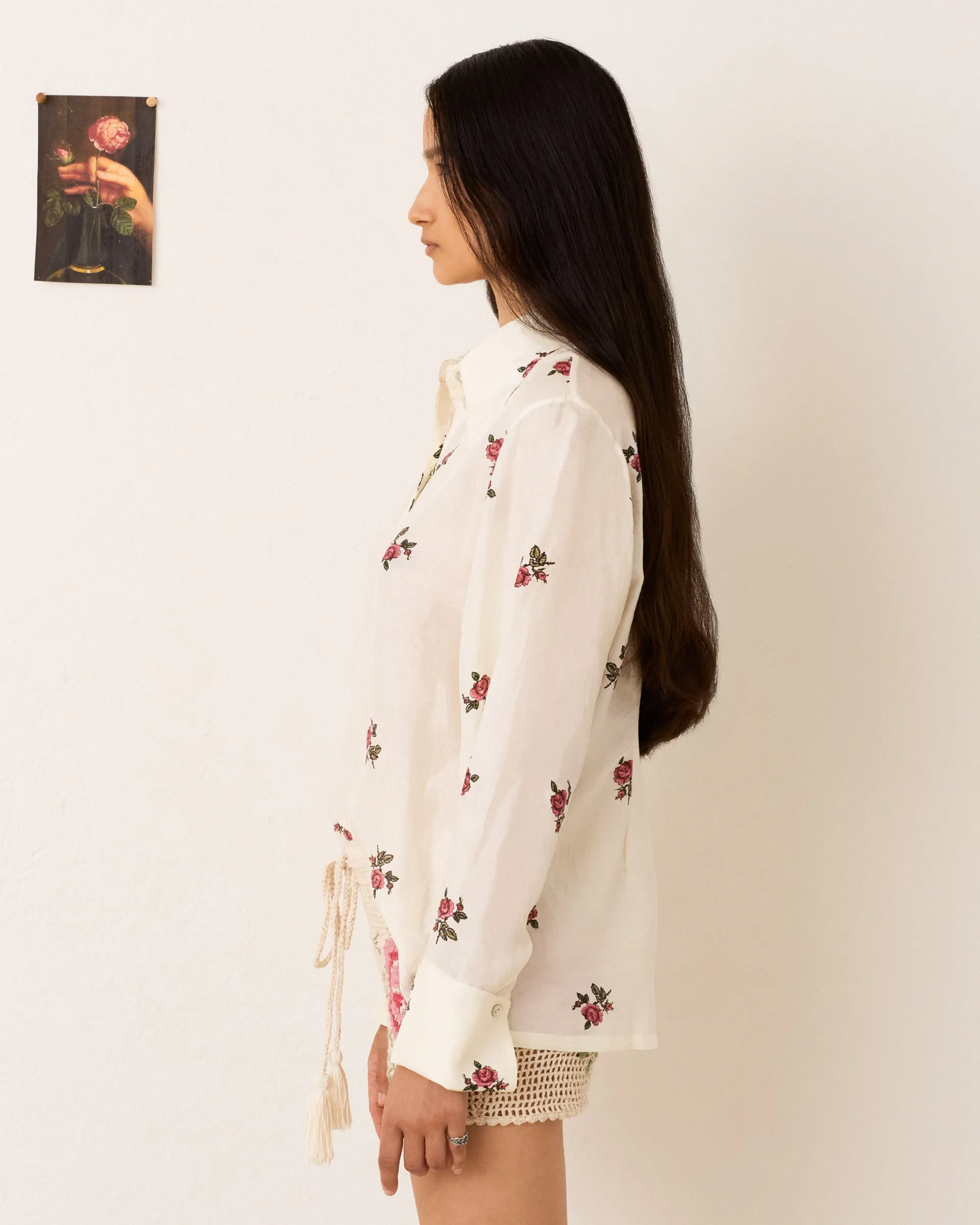 Dana Little Rosebud Shirt sold by Alix of Bohemia product image thumbnail 5