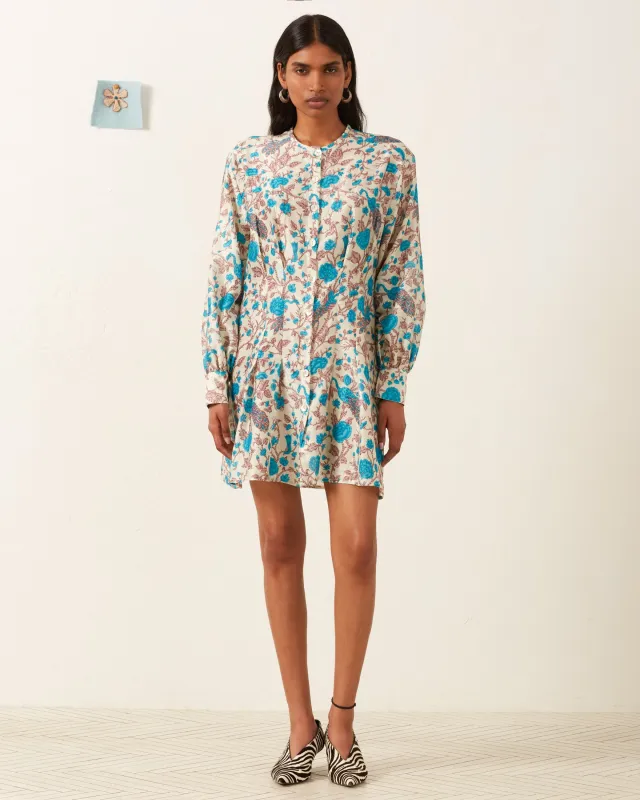 Quincy Peacock Plume Dress sold by Alix of Bohemia