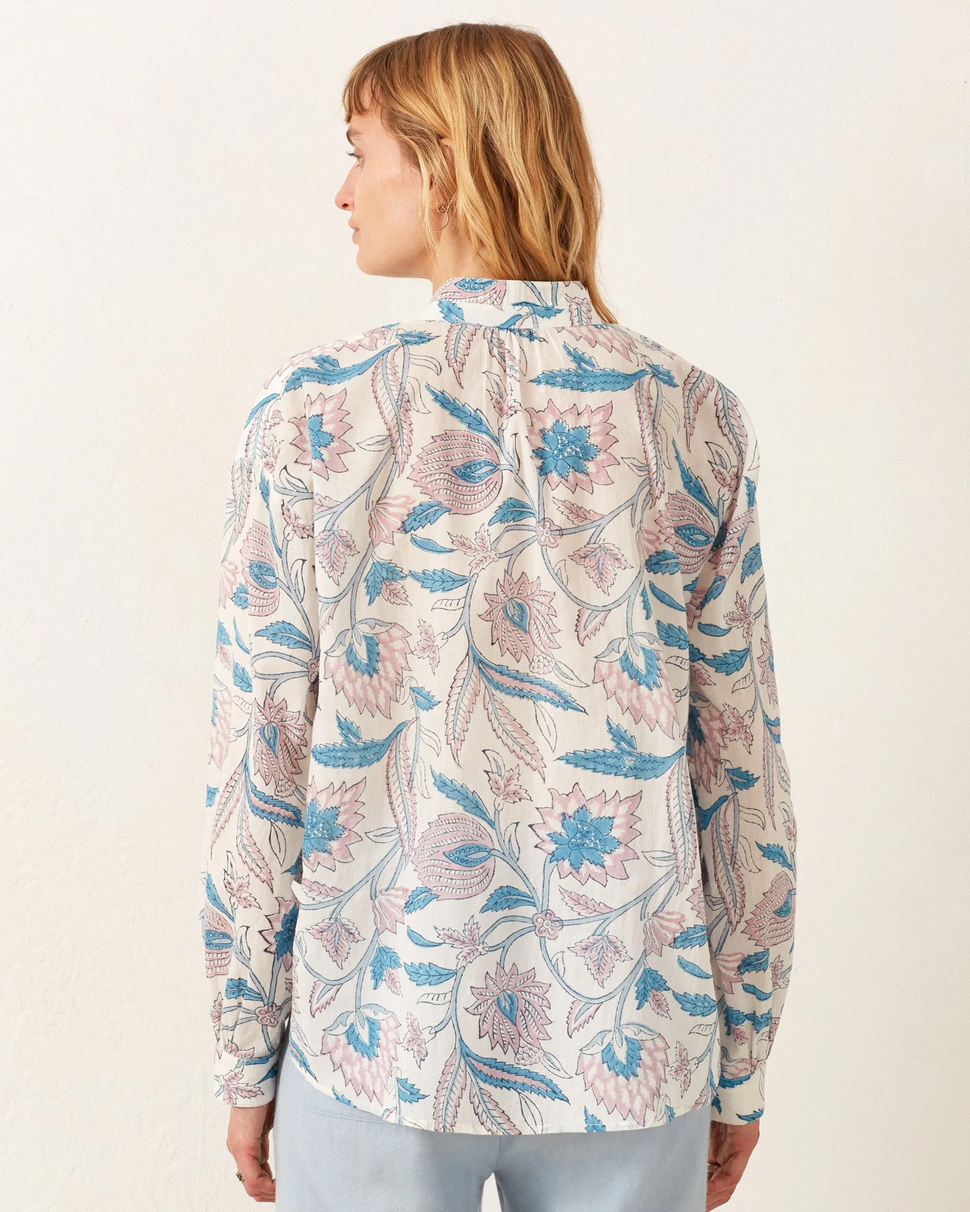 Kiki Blue Valentine Shirt sold by Alix of Bohemia product image thumbnail 4