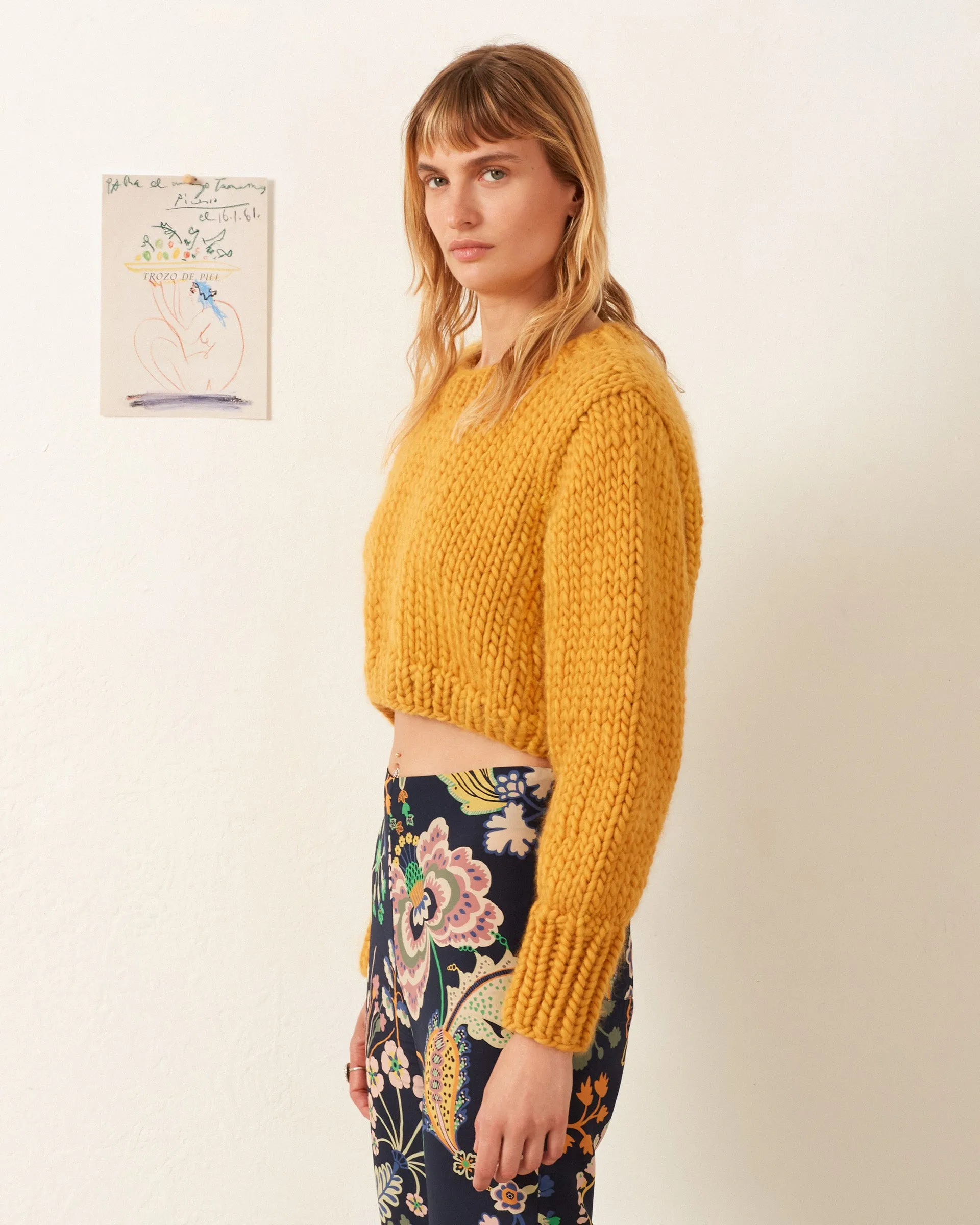 Ella Mango Knit Sweater sold by Alix of Bohemia product image thumbnail 3